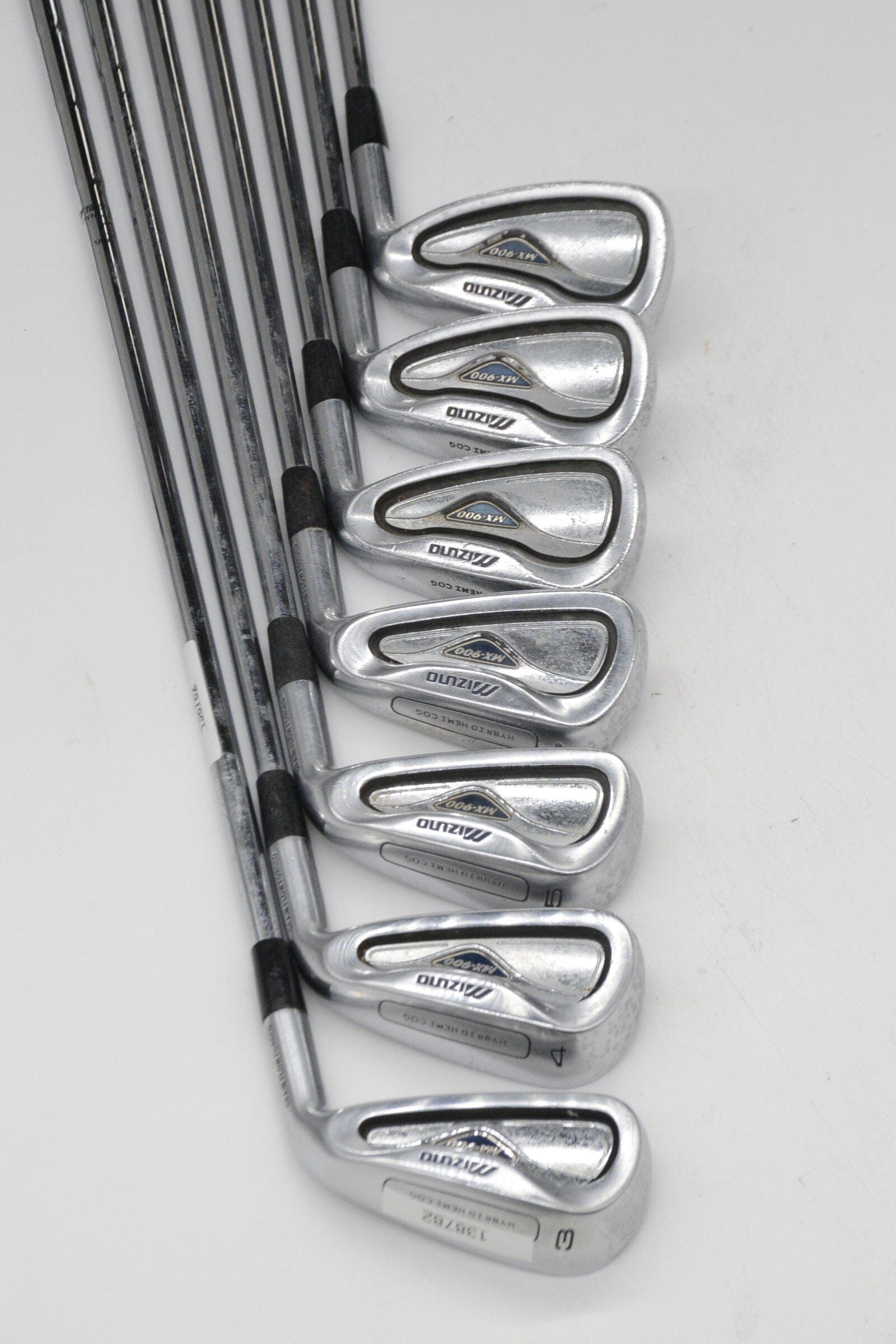 Mizuno MX 900 3-5, 7-PW Iron Set R Flex Std Length Golf Clubs GolfRoots
