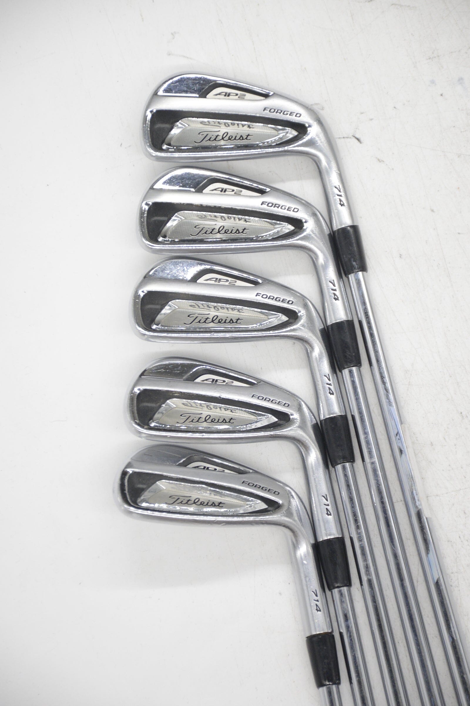 Titleist 714 AP2 Forged 5-8, PW Iron Set R Flex +0.25" Golf Clubs GolfRoots