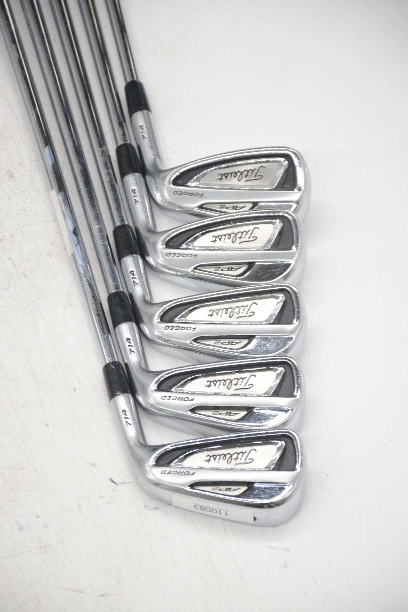 Titleist 714 AP2 Forged 5-8, PW Iron Set R Flex +0.25" Golf Clubs GolfRoots