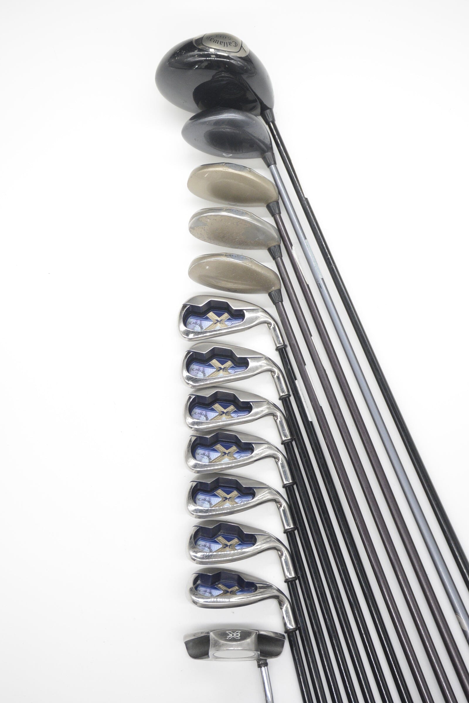 Women's Callaway X-18 Gems Mixed Full Set W Flex -0.5" Golf Clubs GolfRoots