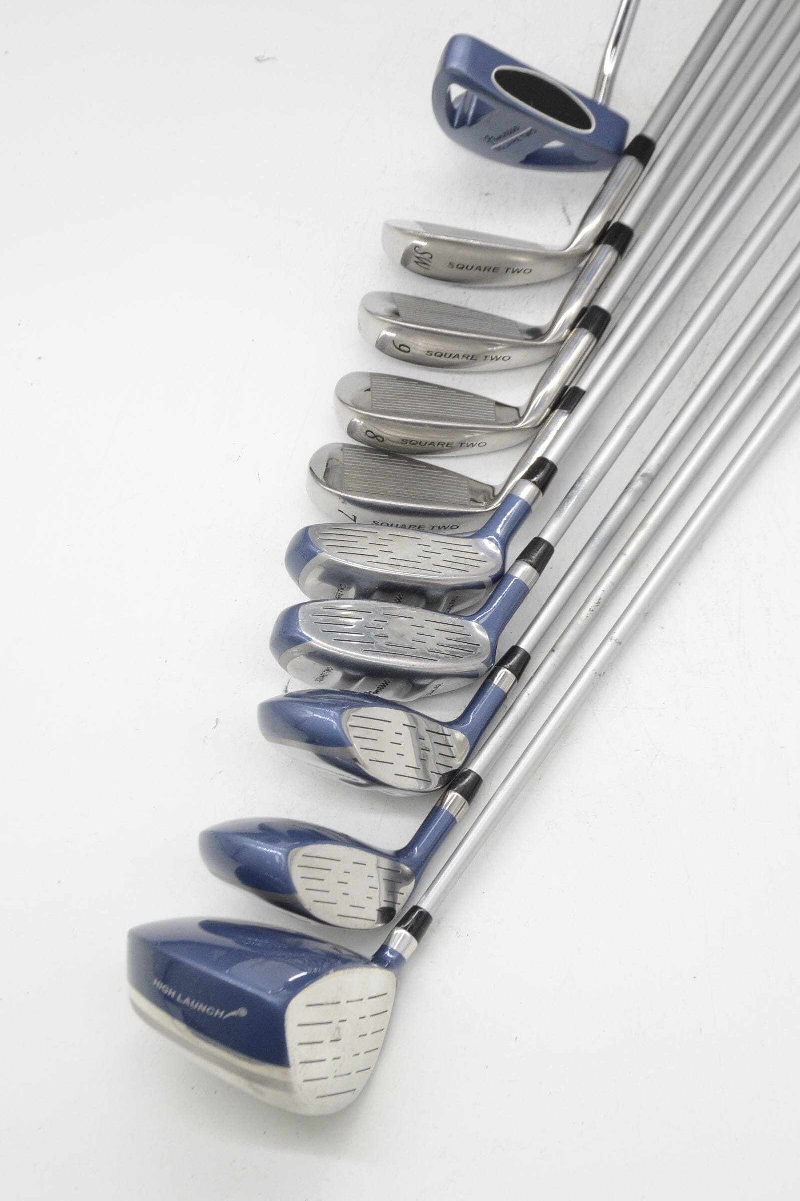 Women's Square Two Finesse Mixed Full Set W Flex -0.5" Golf Clubs GolfRoots