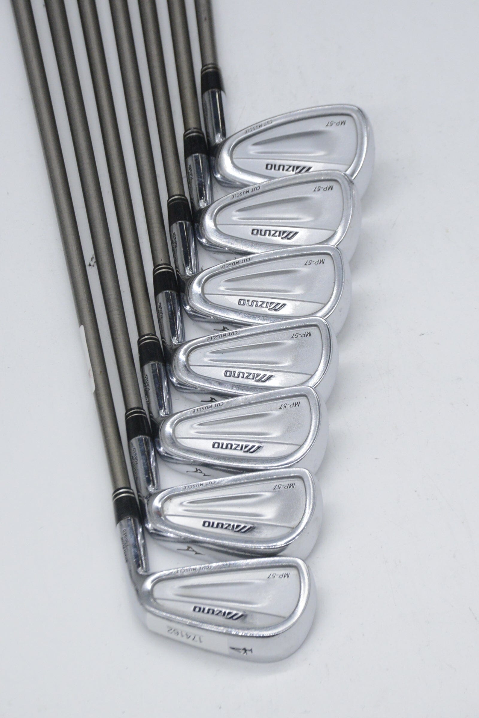 Mizuno MP-57 4-PW Iron Set S Flex -0.5" Golf Clubs GolfRoots