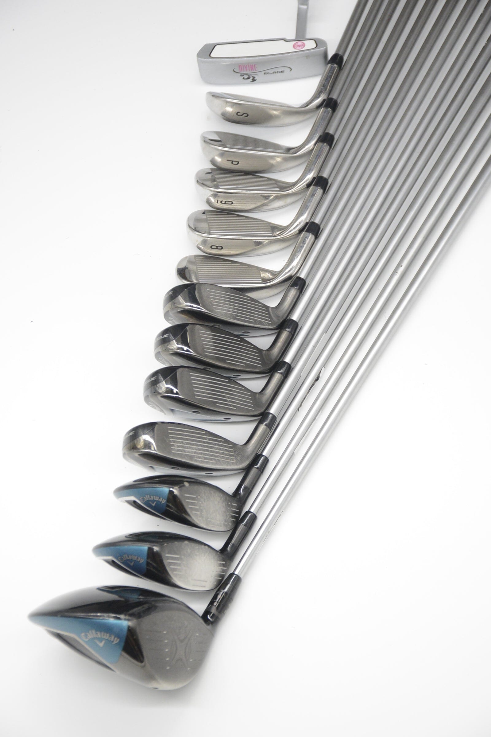 Women's Callaway Rogue Mixed Full Set W Flex -1" Golf Clubs GolfRoots