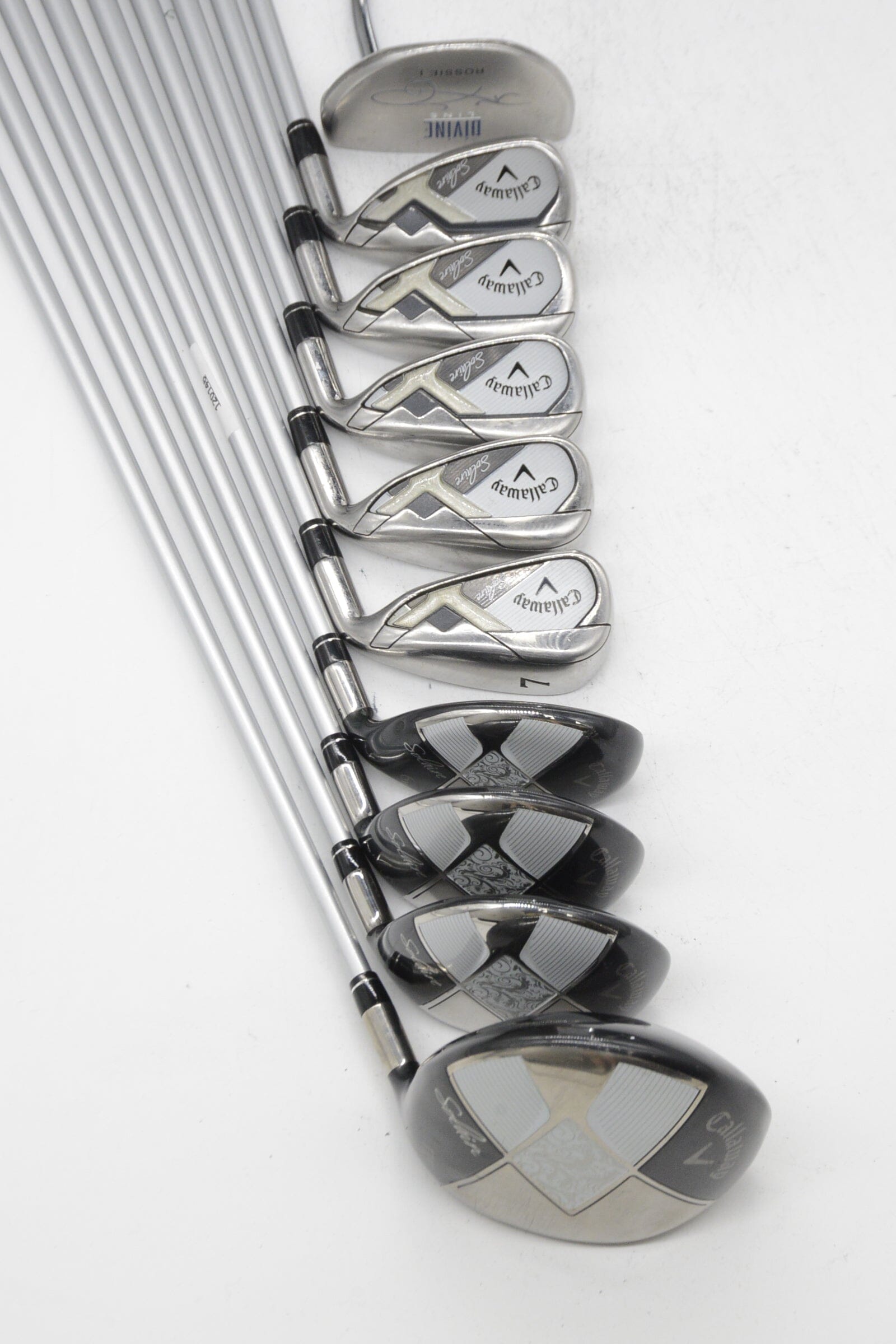 Women's Callaway Solaire Mixed Full Set W Flex -0.5" Golf Clubs GolfRoots
