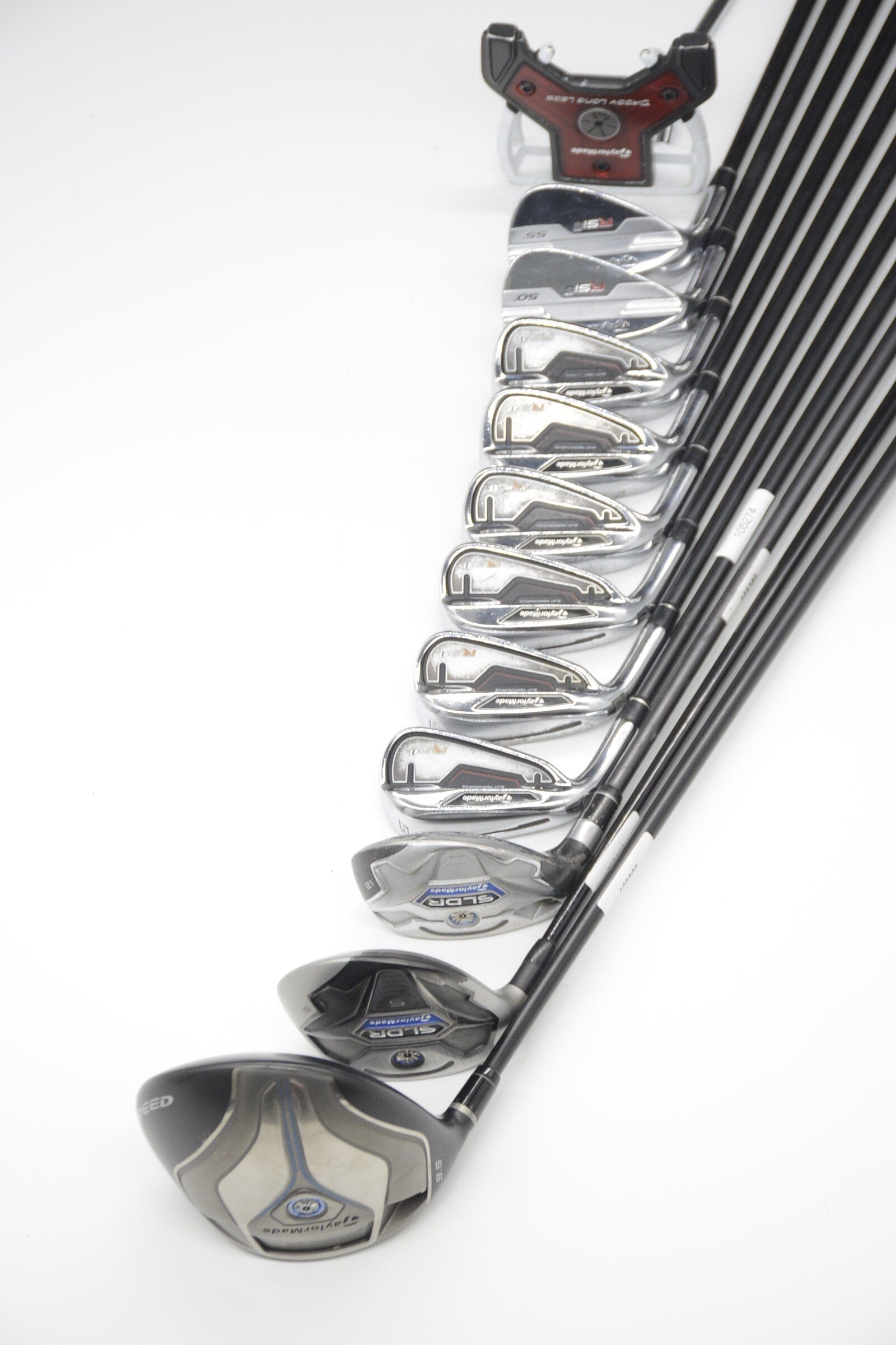 Lefty TaylorMade RSi 1 Mixed Full Set S Flex -0.25" Golf Clubs GolfRoots