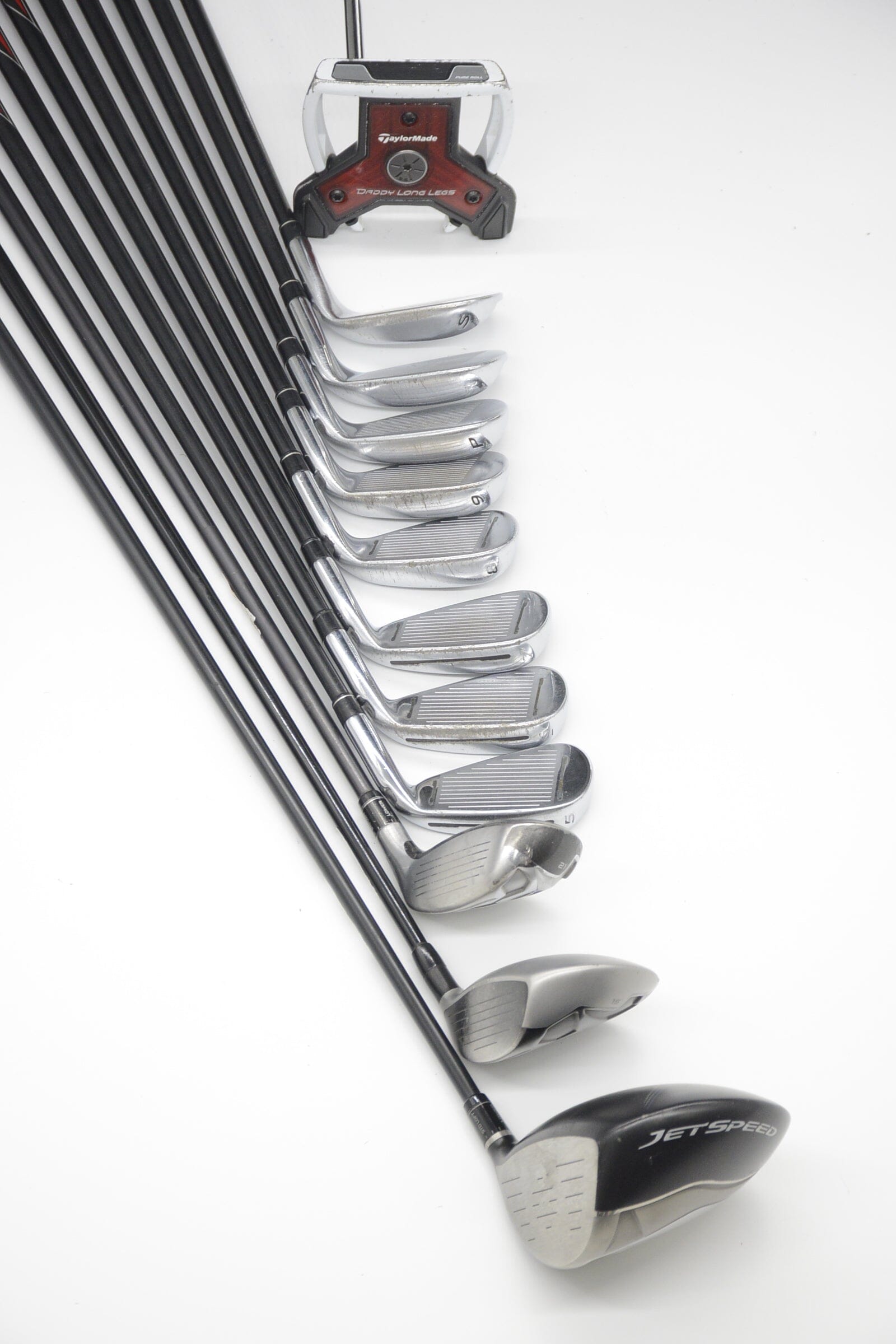 Lefty TaylorMade RSi 1 Mixed Full Set S Flex -0.25" Golf Clubs GolfRoots