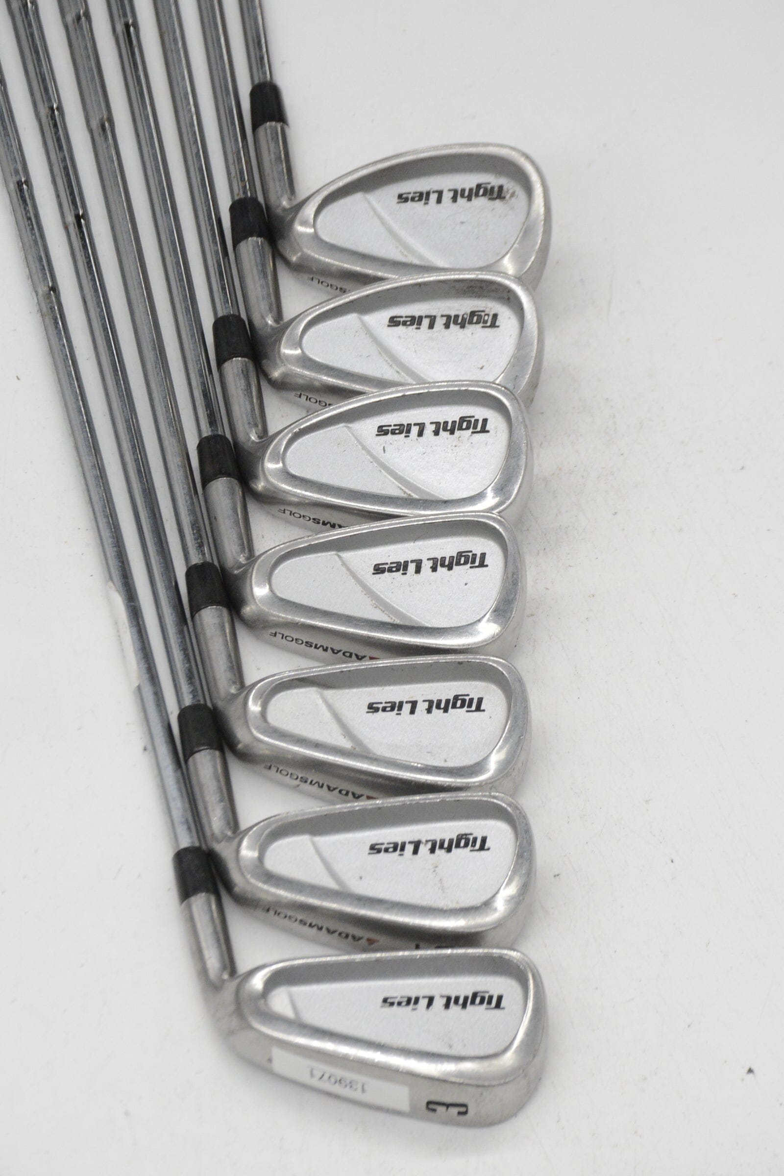 Adams Tight Lies Performance 3, 5-PW Iron Set S Flex -0.25" Golf Clubs GolfRoots