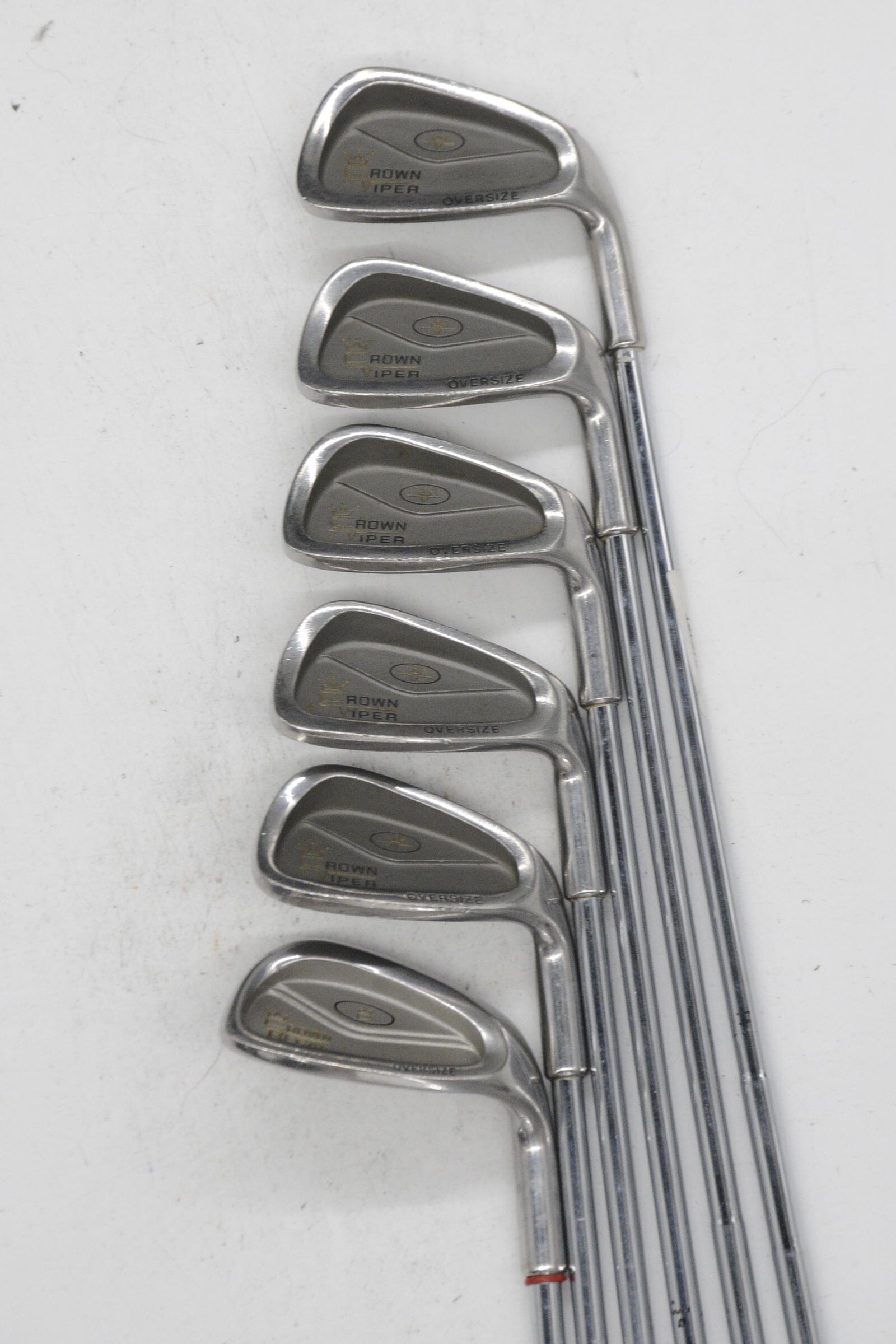 Crown Viper Oversize 6-PW, SW Iron Set S Flex Std Length Golf Clubs GolfRoots