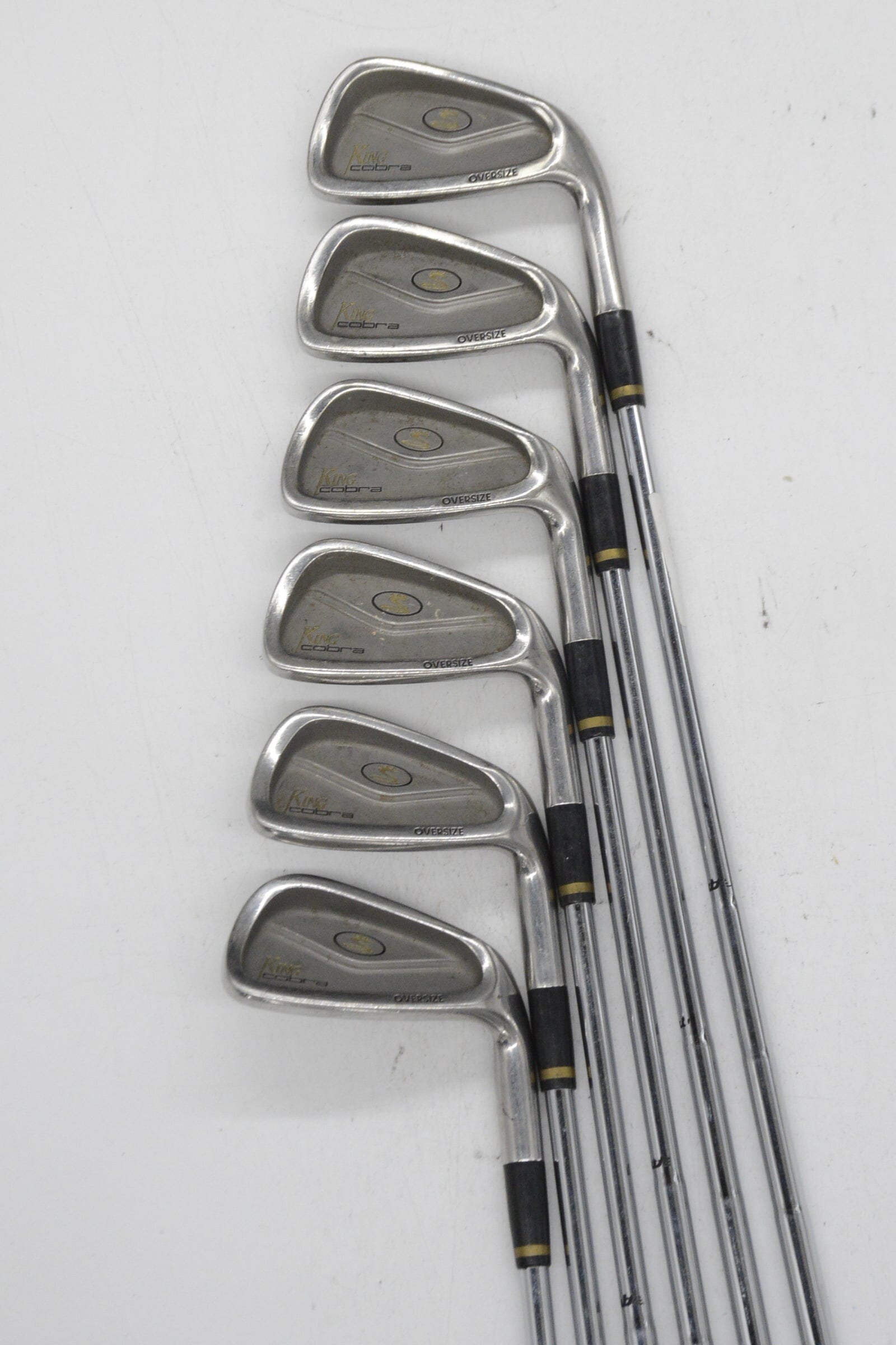 Cobra King Cobra Oversize 3-6, 8, PW Iron Set S Flex Std Length Golf Clubs GolfRoots
