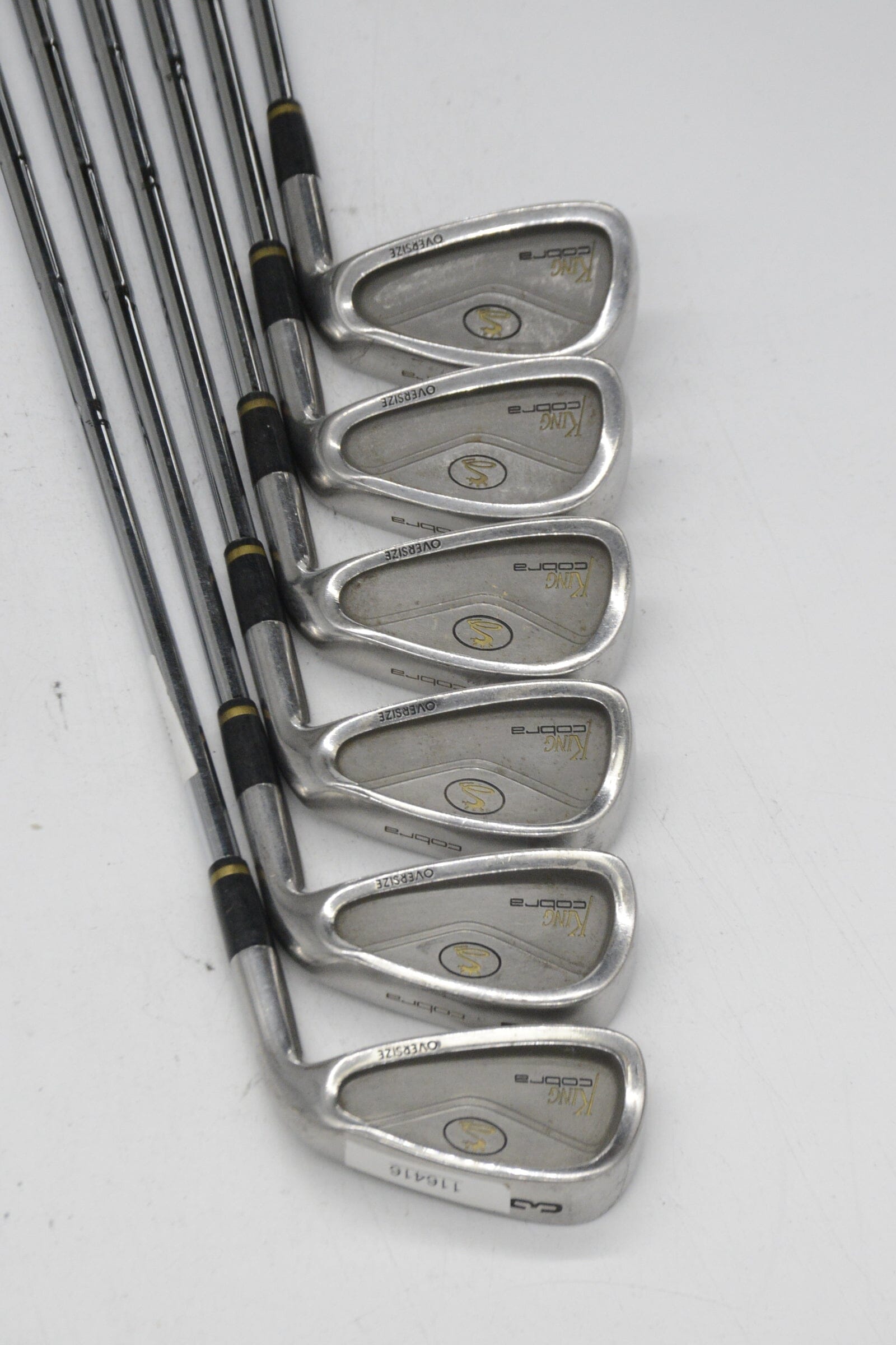 Cobra King Cobra Oversize 3-6, 8, PW Iron Set S Flex Std Length Golf Clubs GolfRoots