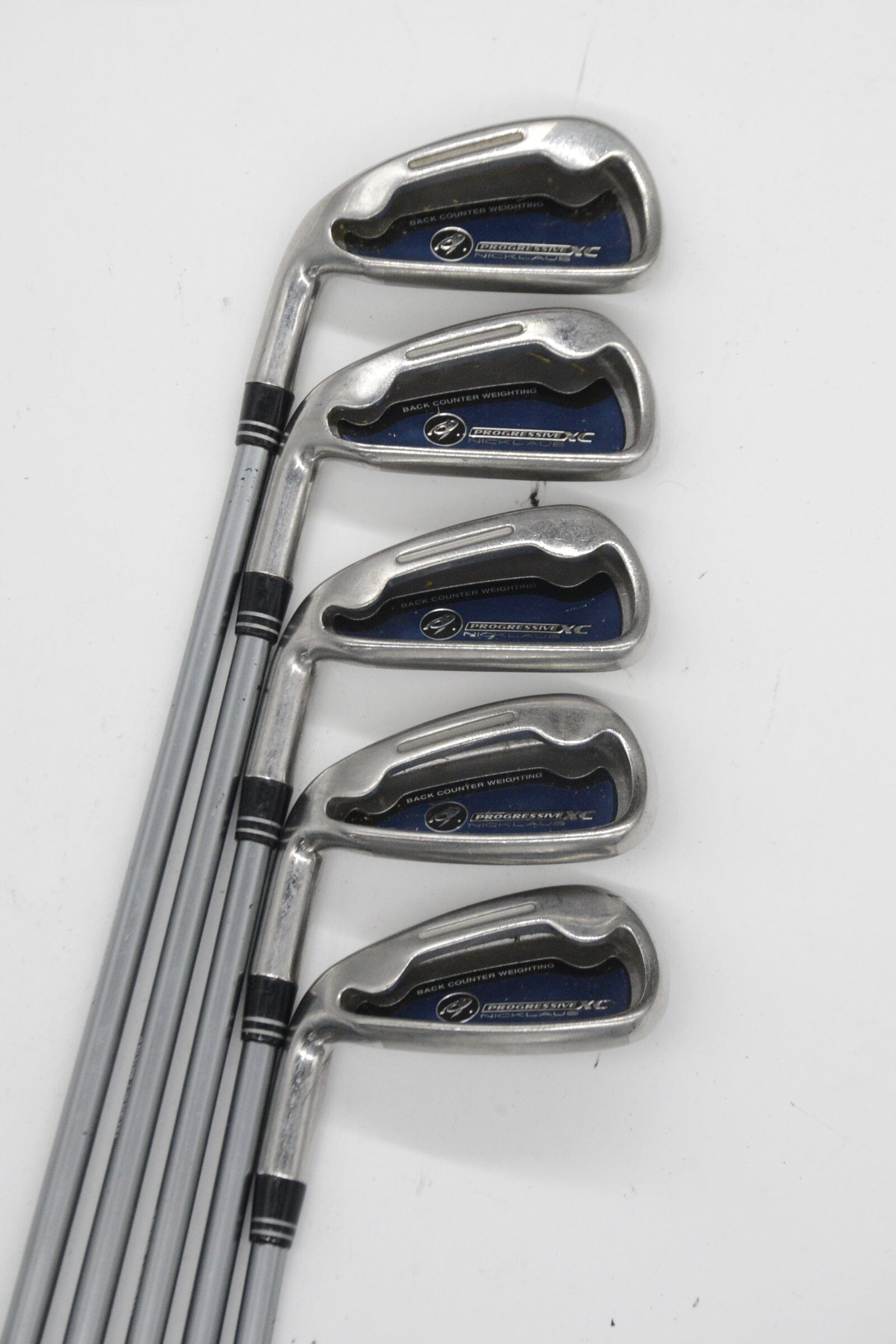 Lefty Nicklaus Progressive XC 5-9 Iron Set R Flex Std Length Golf Clubs GolfRoots