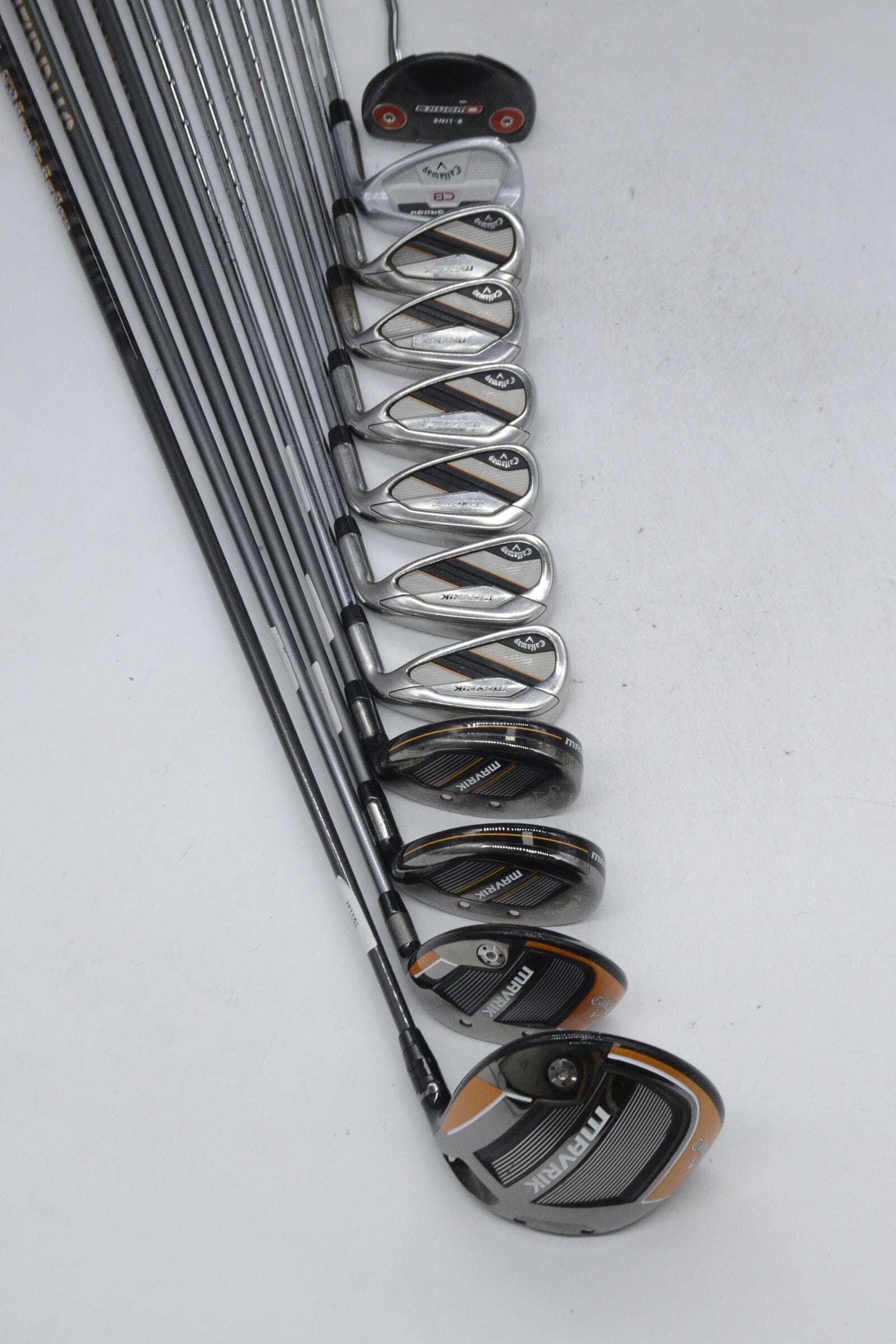 Callaway Mavrik Mixed Full Set R Flex -0.25" Golf Clubs GolfRoots