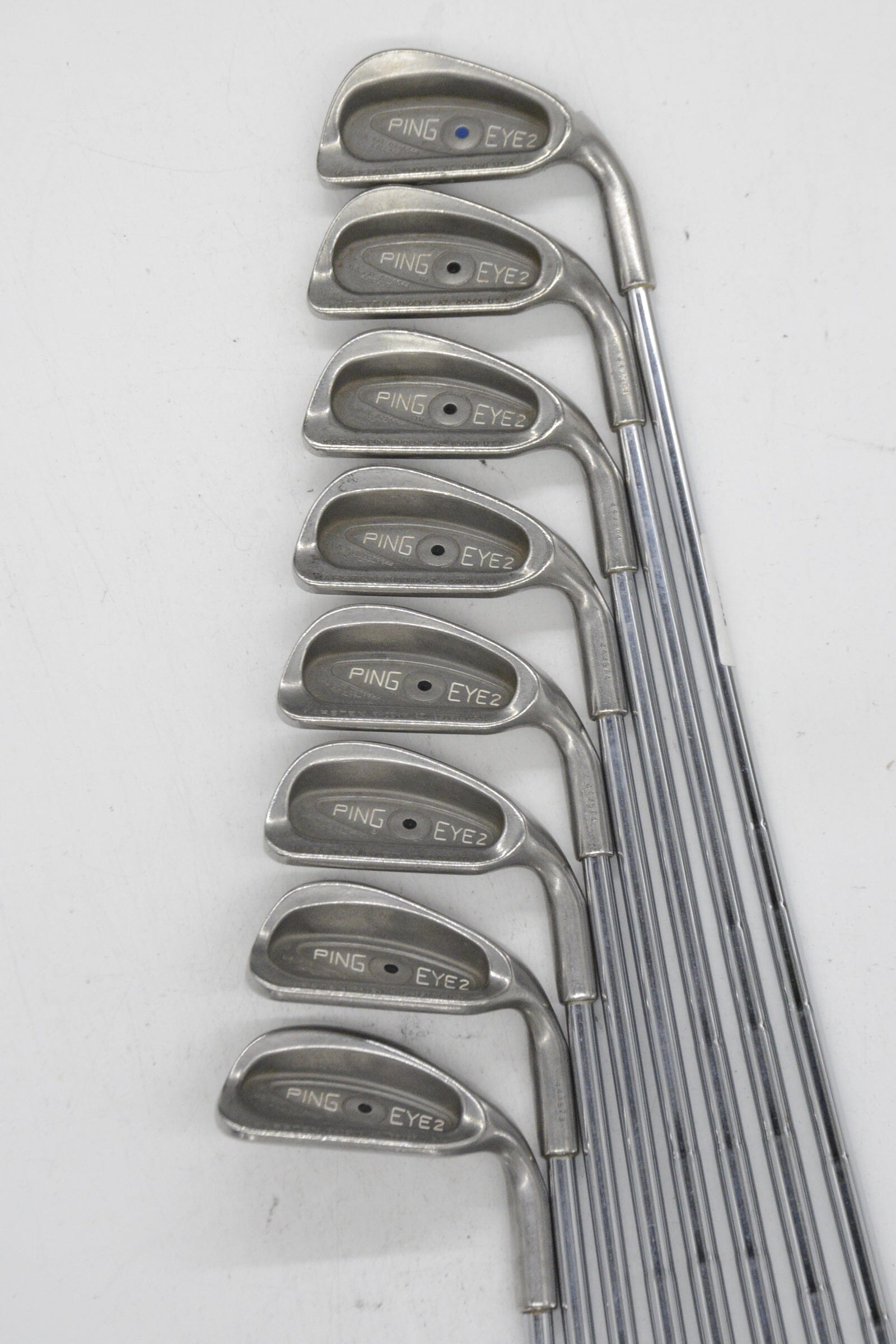 Ping Eye 2 2-7, 9-PW Iron Set S Flex Std Length Golf Clubs GolfRoots