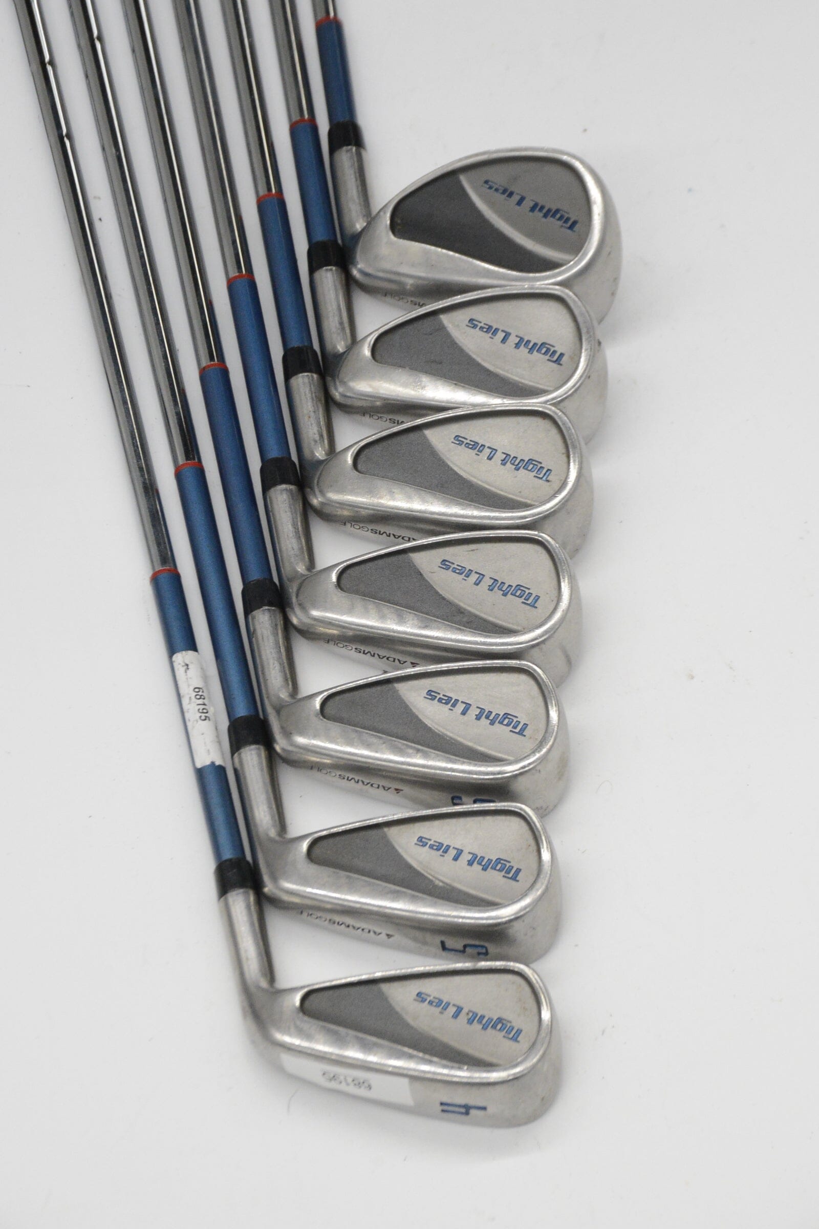 Women's Adams Tight Lies 4-9, SW Iron Set W Flex -0.75" Golf Clubs GolfRoots
