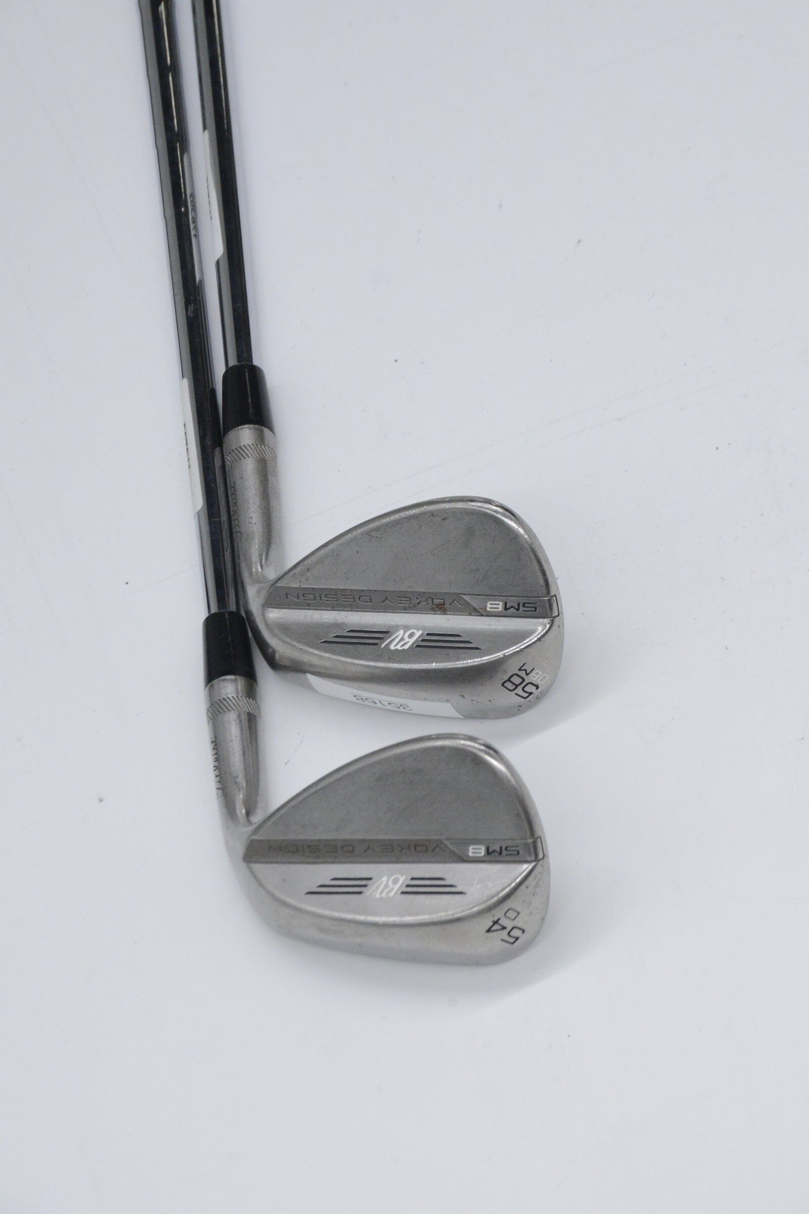 Titleist Vokey SM8 Brushed Steel 54 & 58 Degree Wedge Set S Flex