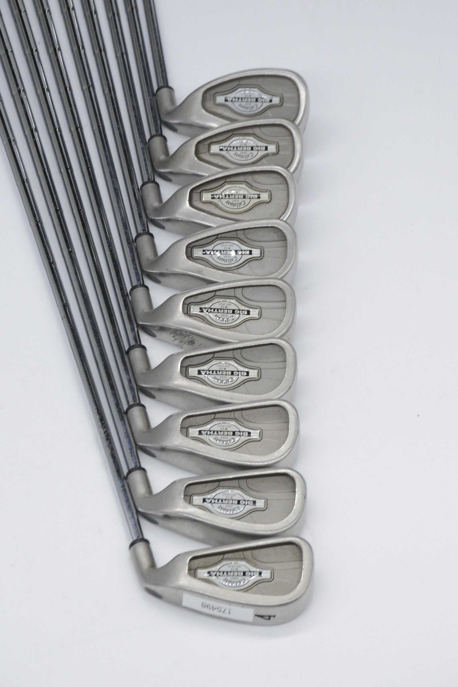 Callaway Big Bertha X-12 4-SW Iron Set R Flex +0.5"