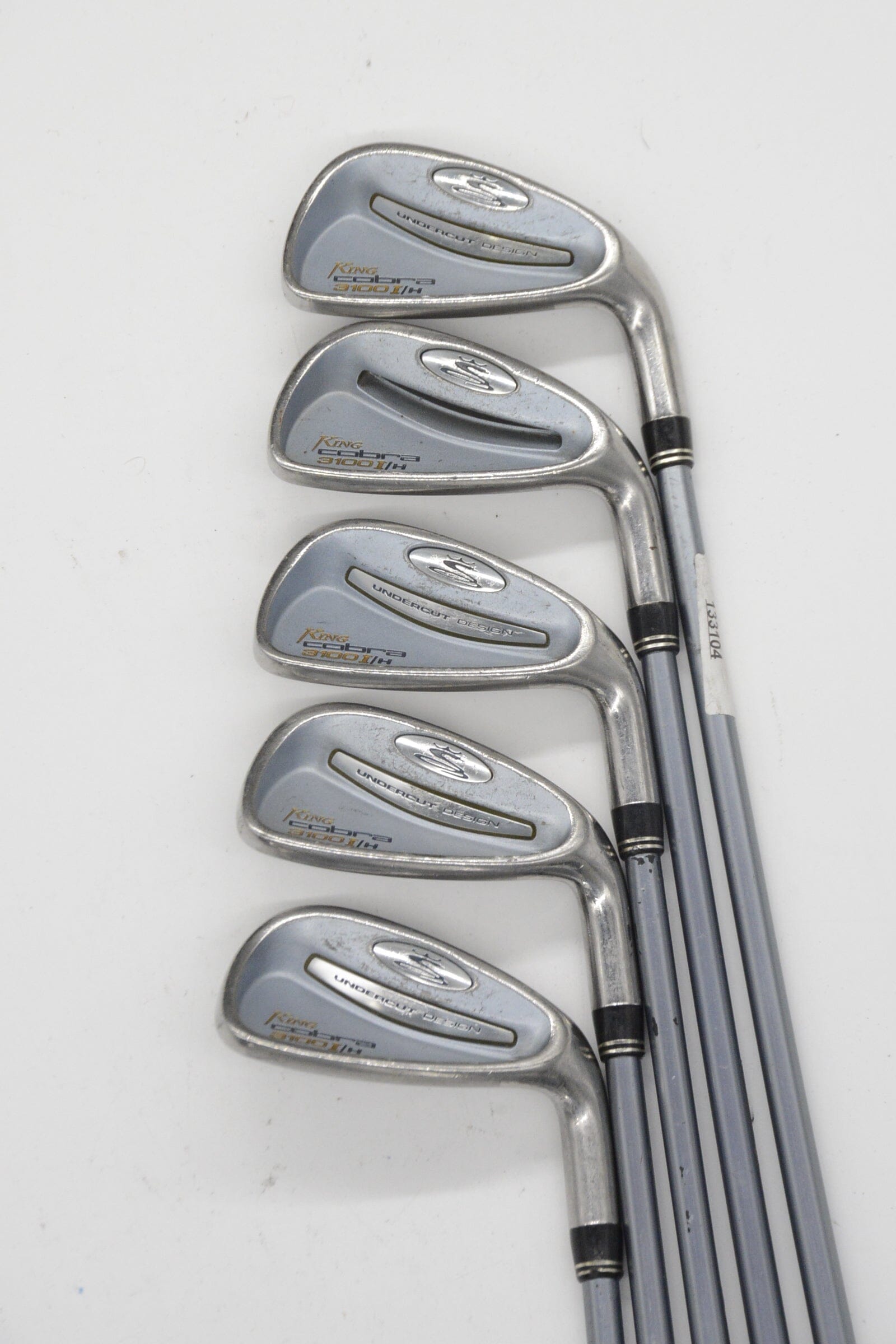 Women's Cobra 3100 I/H 5-9 Iron Set W Flex -0.25" Golf Clubs GolfRoots