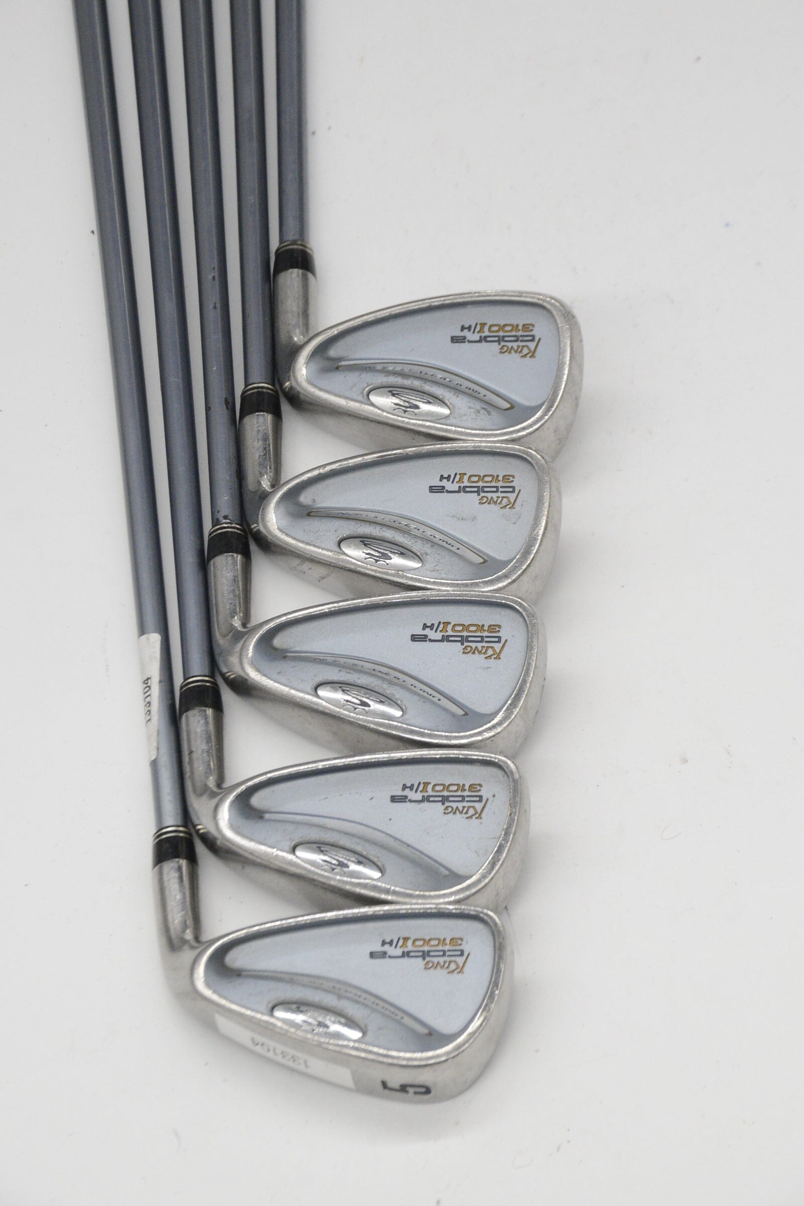 Women's Cobra 3100 I/H 5-9 Iron Set W Flex -0.25" Golf Clubs GolfRoots