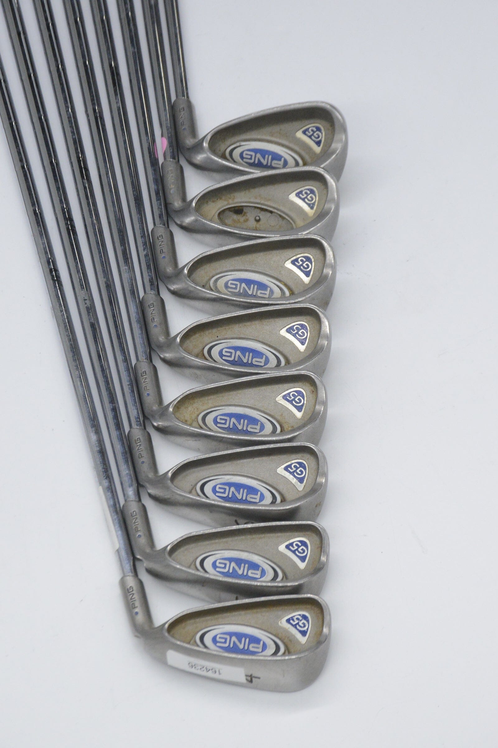 Ping G5 4-PW, SW Iron Set S Flex +0.5" Golf Clubs GolfRoots