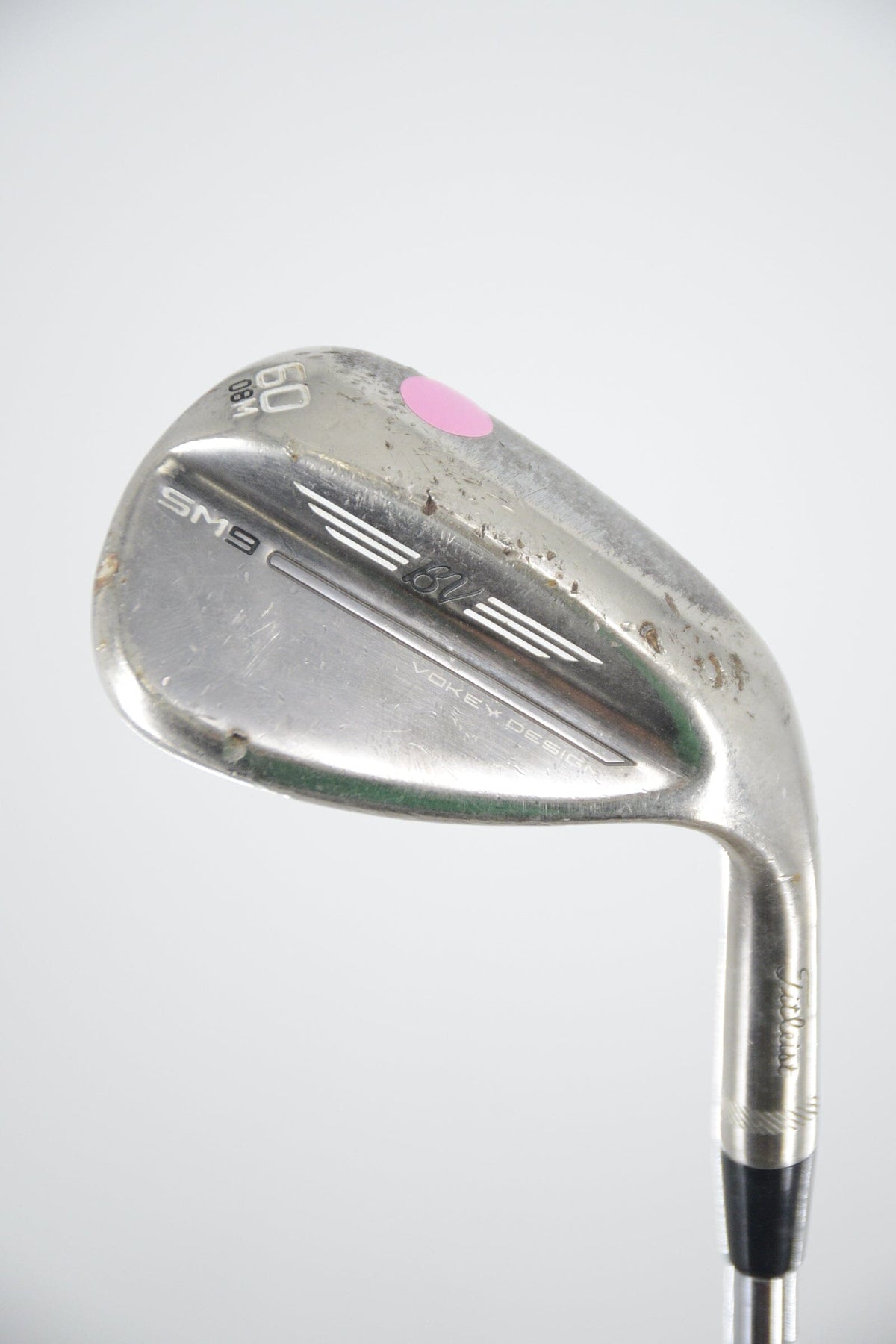 *Dented* Titleist Vokey SM9 Brushed Steel 60 Degree Wedge Wedge Flex 34.75" Golf Clubs GolfRoots