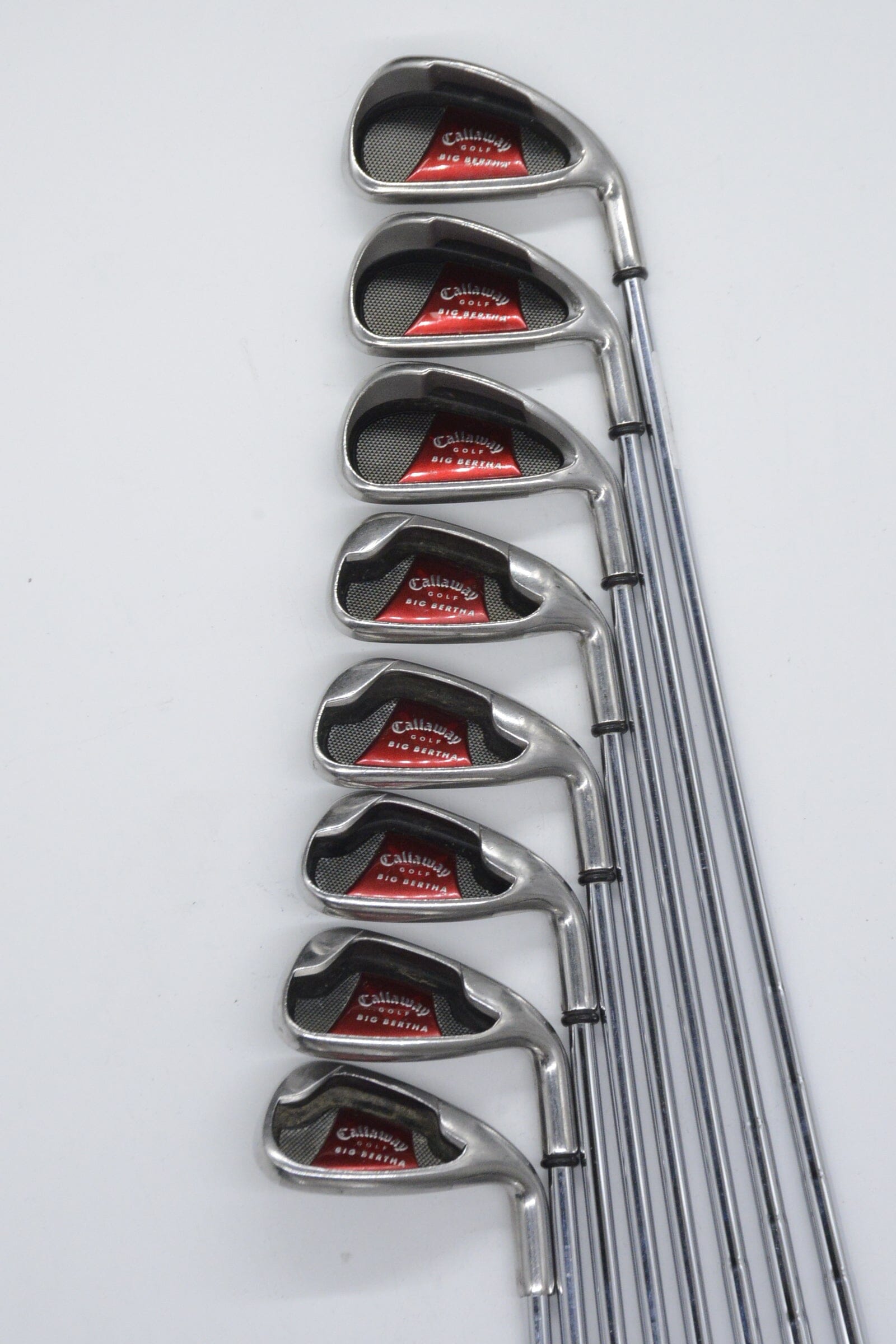 Callaway Big Bertha 2008 3-PW Iron Set Uniflex -0.25" Golf Clubs GolfRoots