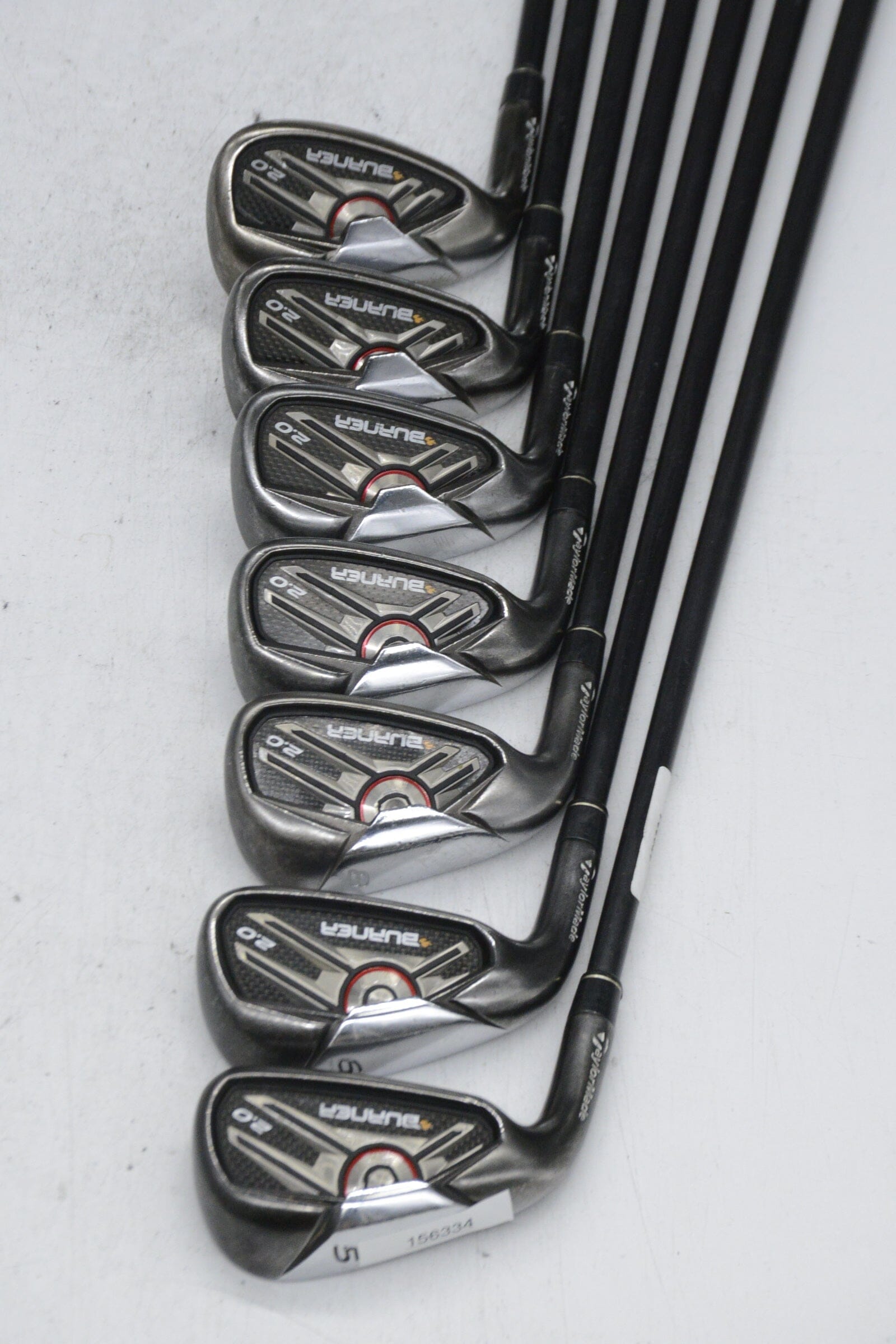 Lefty TaylorMade Burner 2.0 5-6, 8-SW Iron Set SR Flex -0.25" Golf Clubs GolfRoots