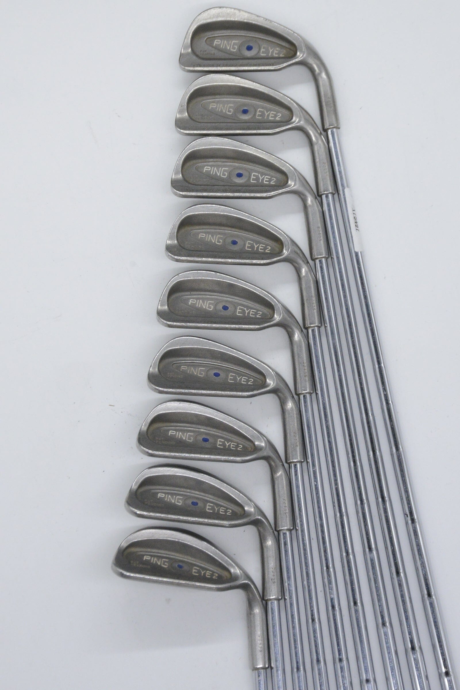 Ping Eye 2 3-PW, SW Iron Set S Flex +0.75" Golf Clubs GolfRoots