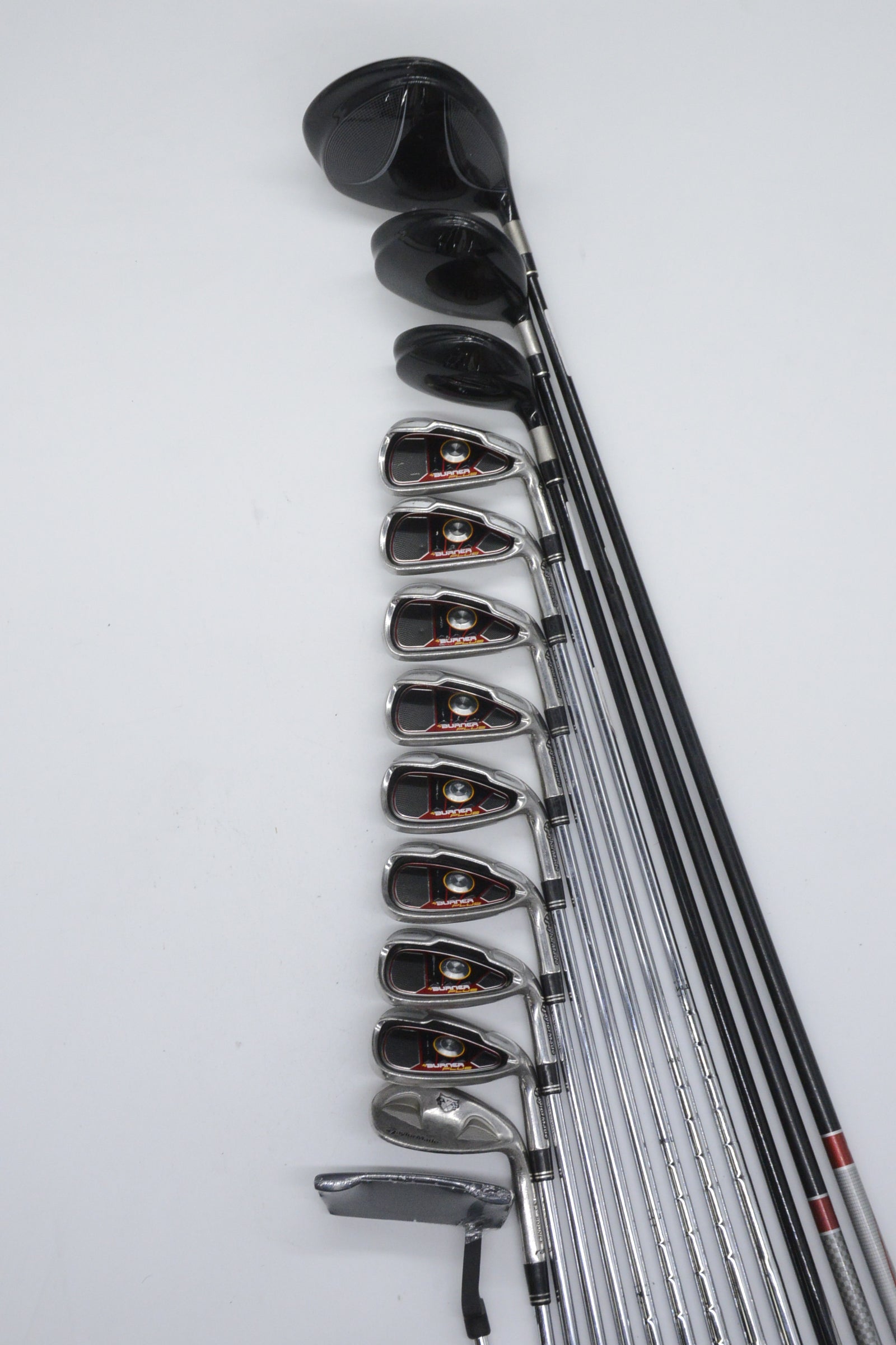 TaylorMade Burner Plus Mixed Full Set R Flex +0.25"