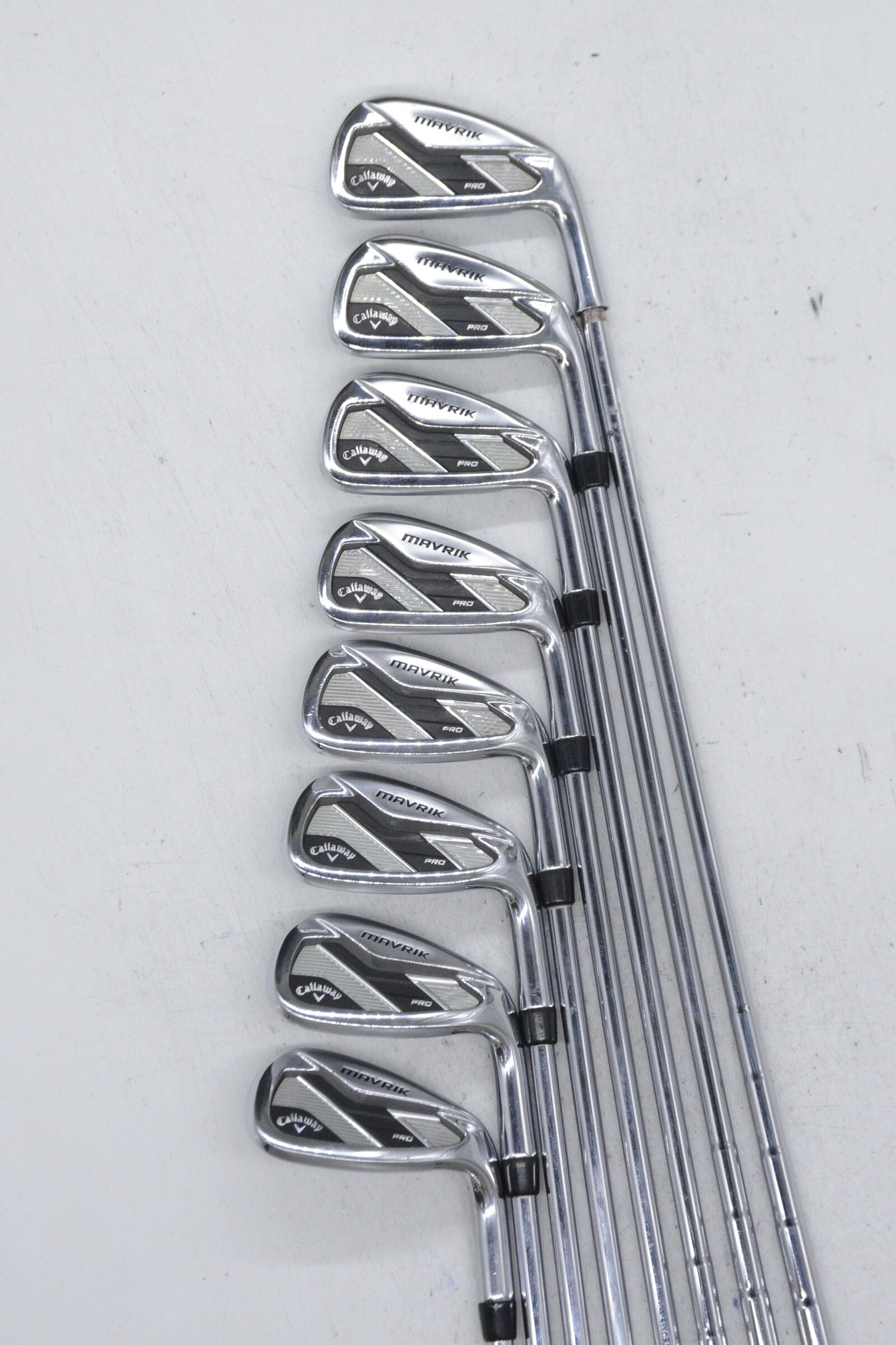 Callaway Mavrik Pro 4-AW Iron Set S Flex Std Length Golf Clubs GolfRoots