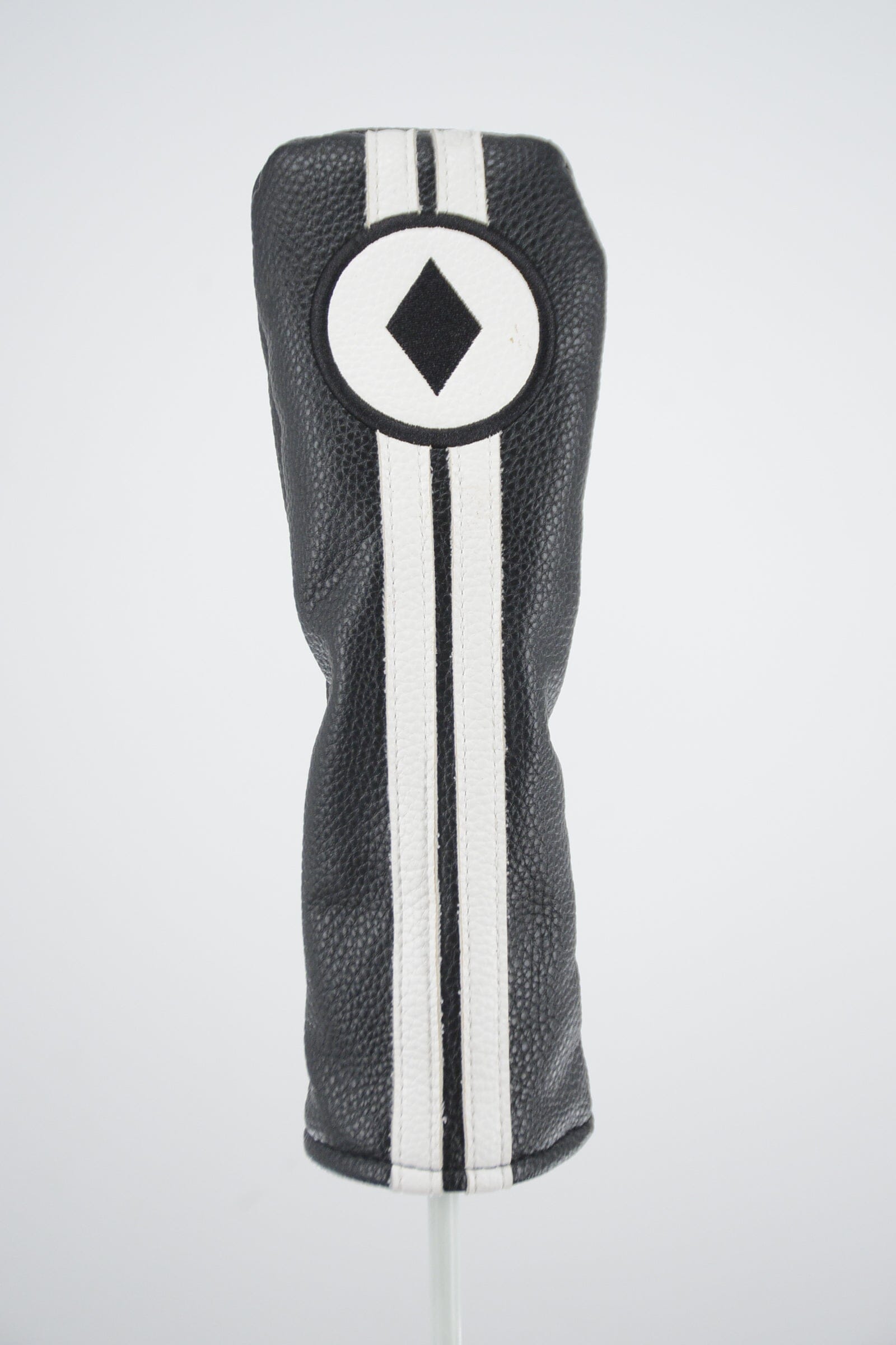 Misc 2 Stripe Black and White Hybrid Headcover Golf Clubs GolfRoots