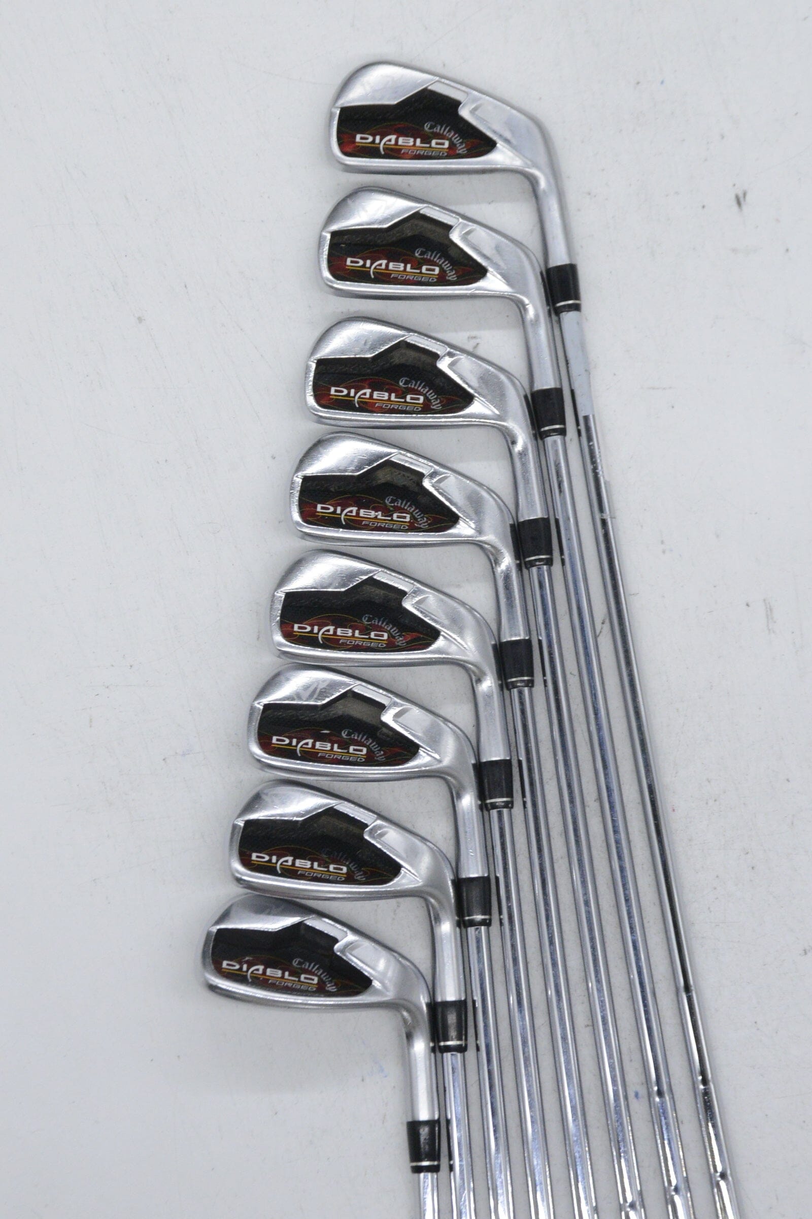 Callaway Diablo Forged 3-PW Iron Set Uniflex Std Length Golf Clubs GolfRoots