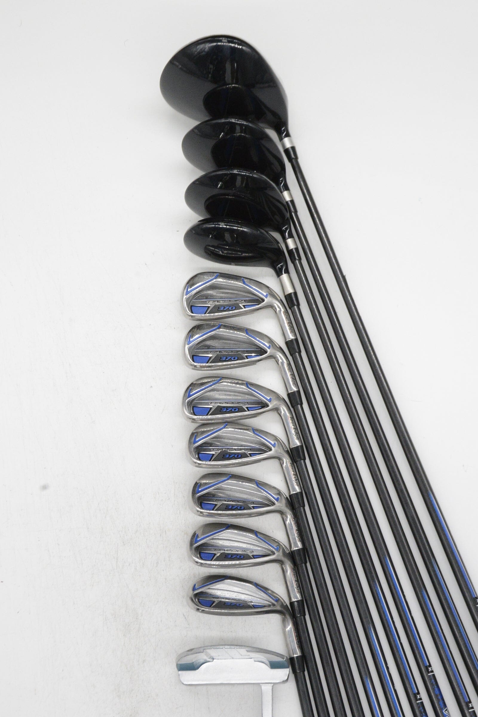 Tour Edge Bazooka 370 Mixed Full Set SR Flex -0.5" Golf Clubs GolfRoots