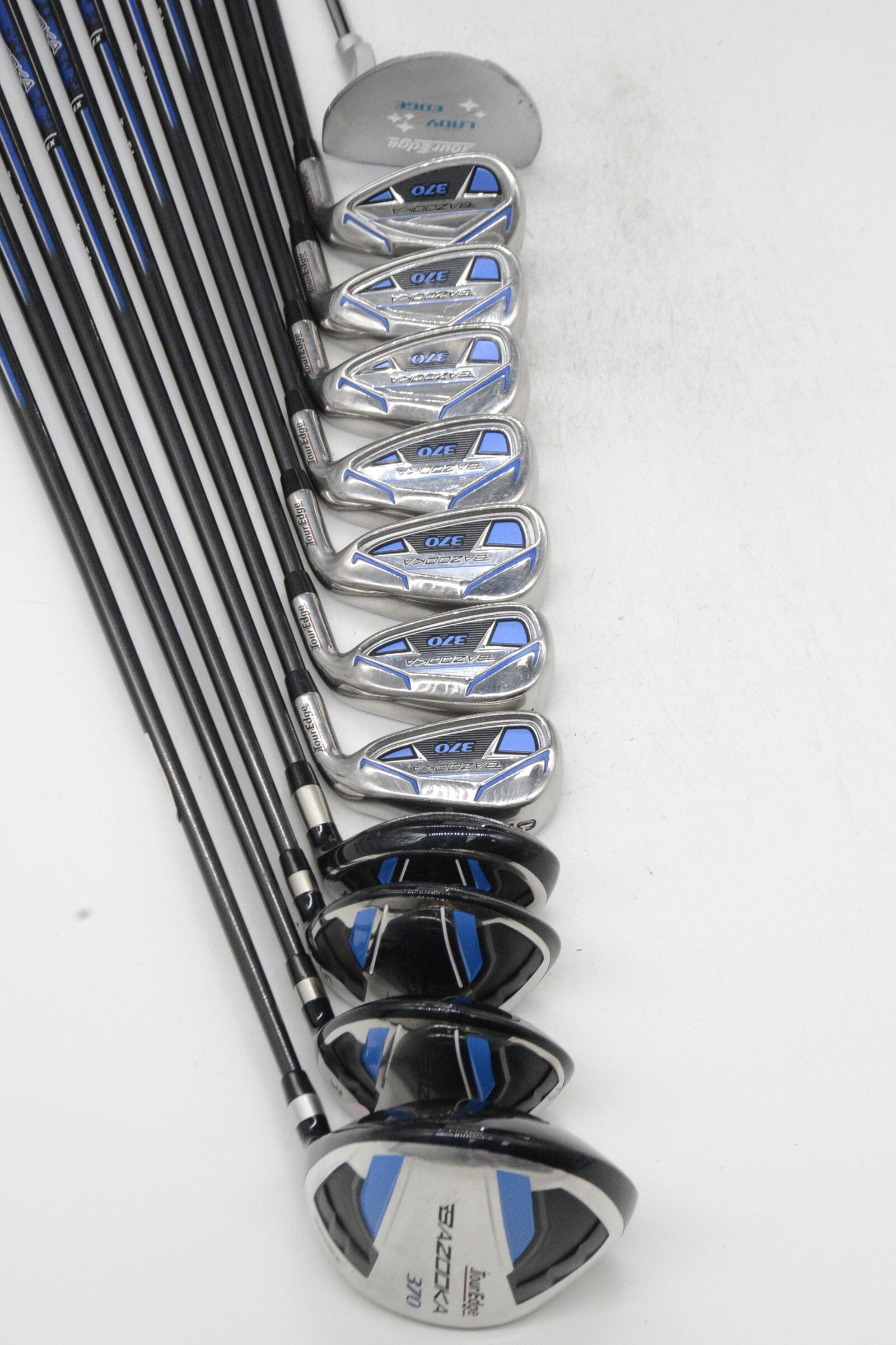 Tour Edge Bazooka 370 Mixed Full Set SR Flex -0.5" Golf Clubs GolfRoots