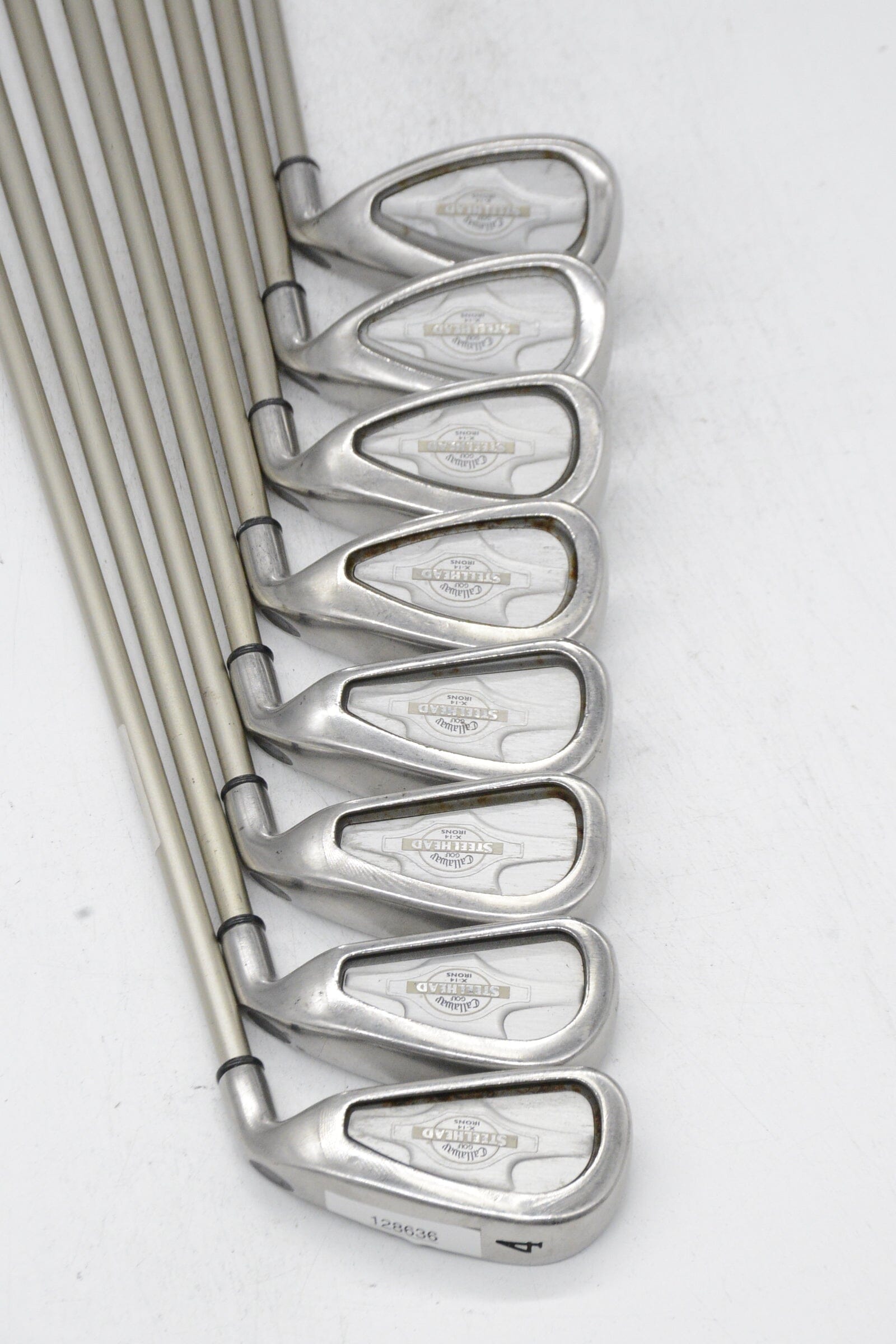 Women's Callaway Steelhead X-14 4-PW Iron Set W Flex -0.5" Golf Clubs GolfRoots