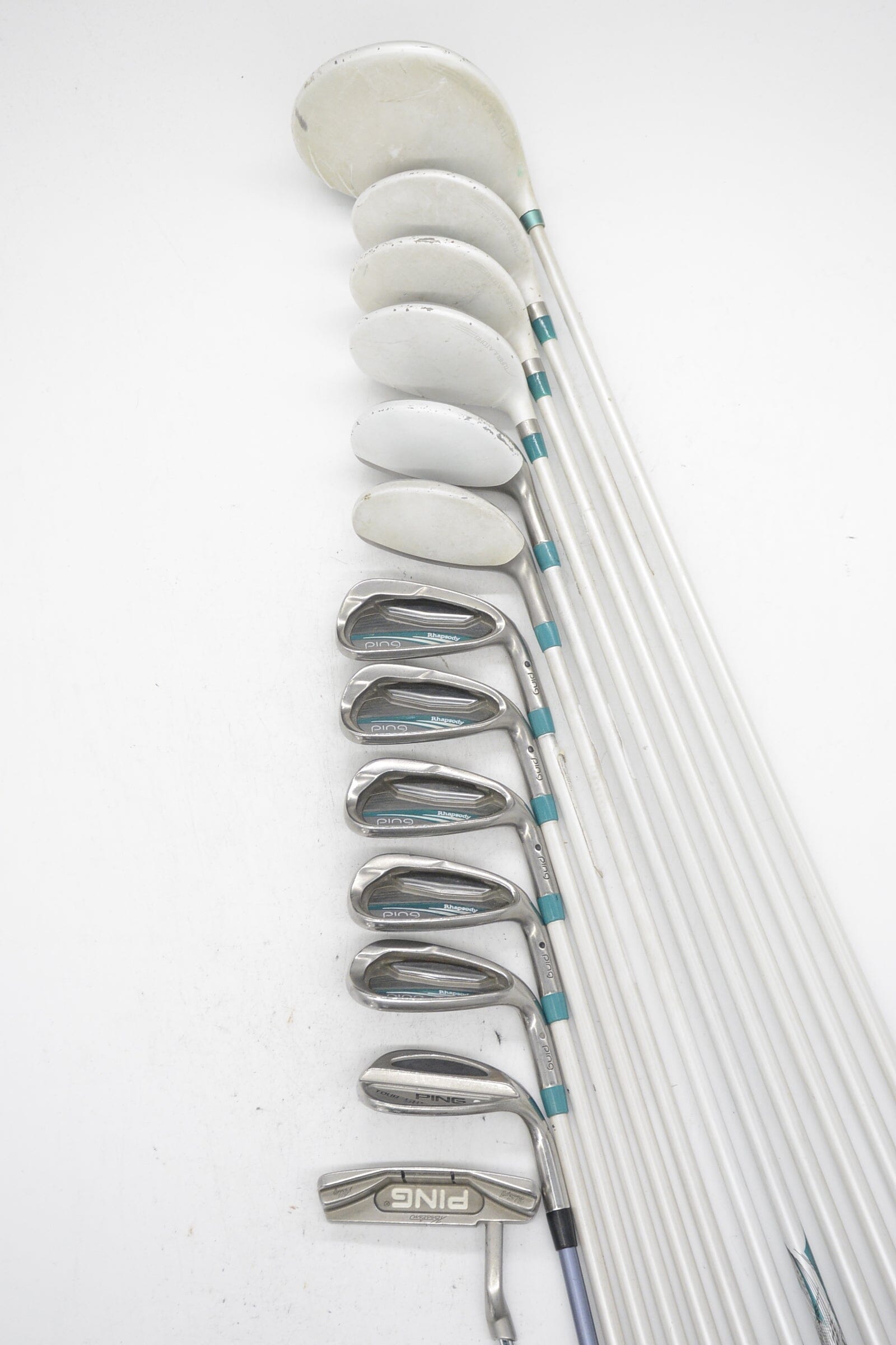 Women's Ping Rhapsody Mixed Full Set W Flex +0.5" Golf Clubs GolfRoots