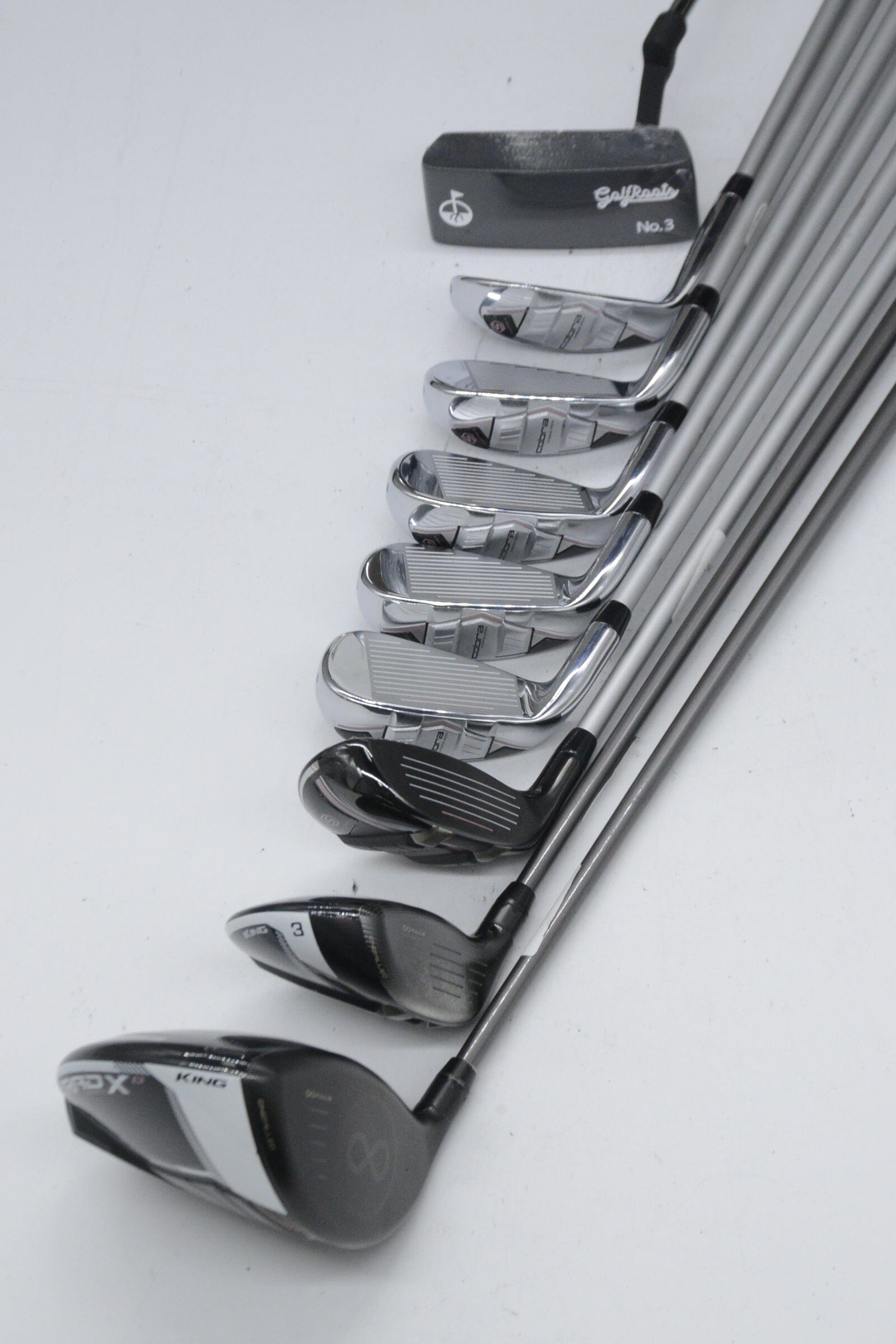 Women's Cobra T Rail Mixed Full Set W Flex -0.5" Golf Clubs GolfRoots