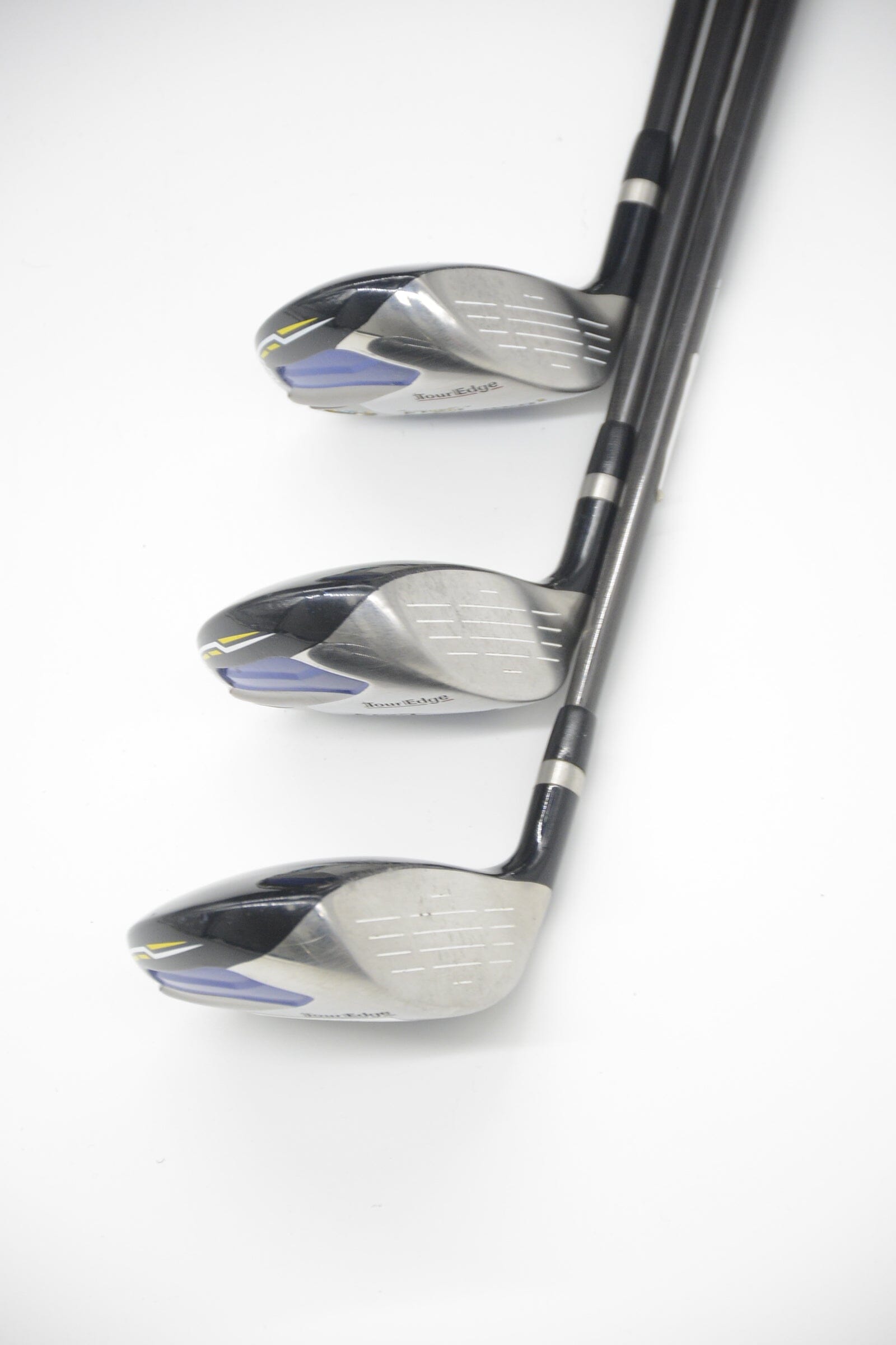 Tour Edge Hot Launch 2 Offset 3W, 5W, 7W Wood Set R Flex Golf Clubs GolfRoots