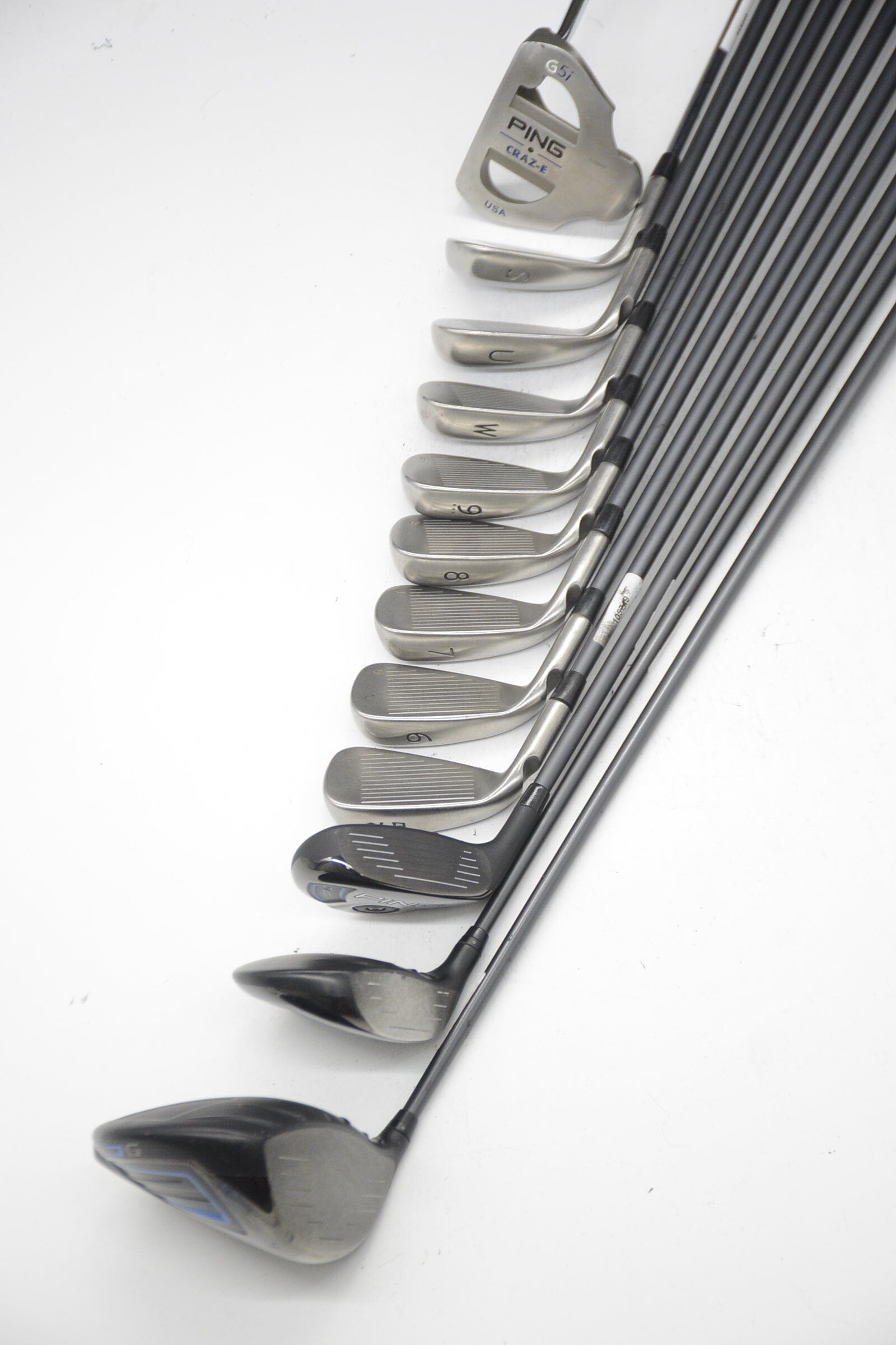 Ping G Mixed Full Set R Flex -0.25" Golf Clubs GolfRoots