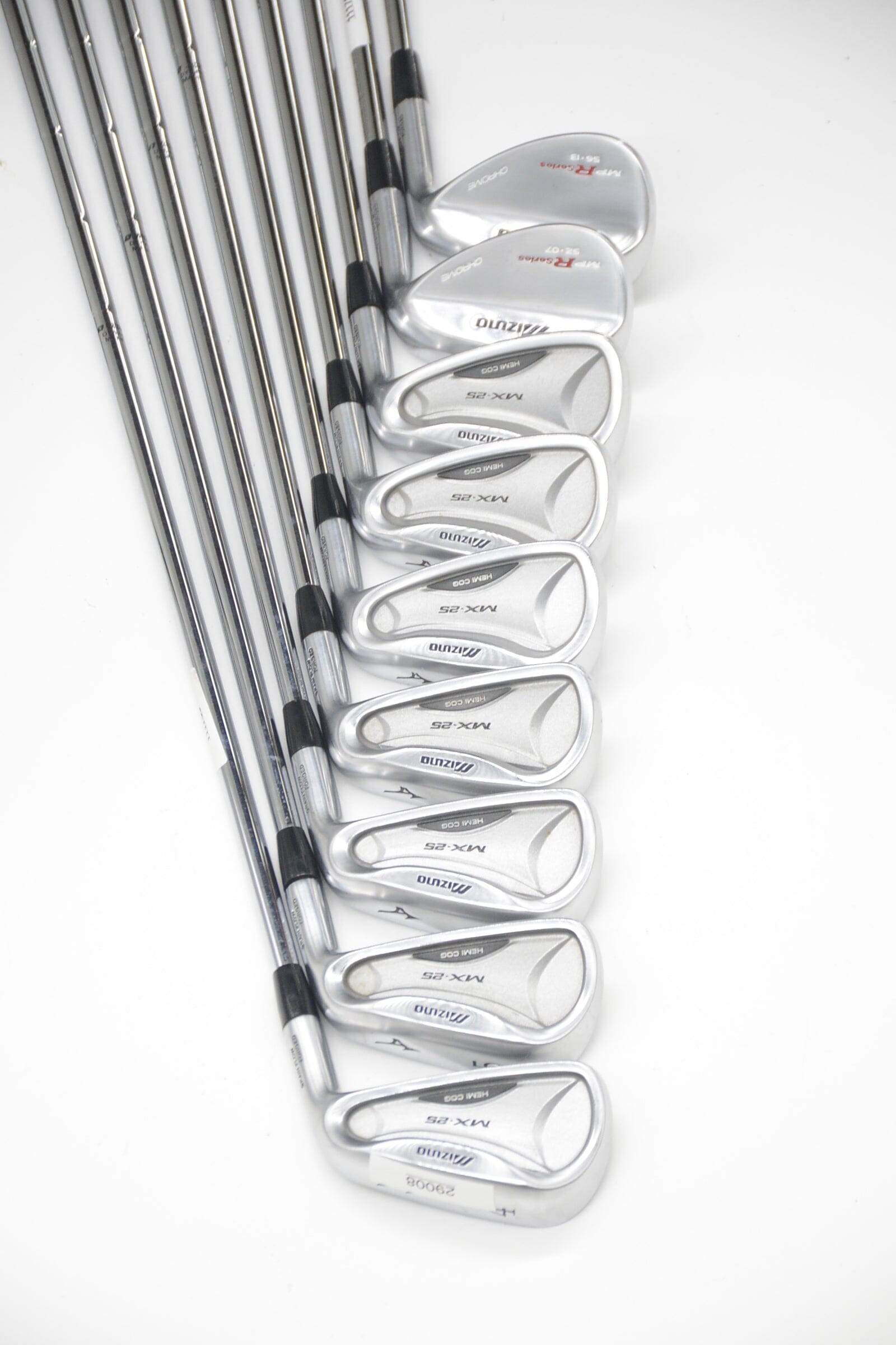 Mizuno MX-25/MPR Series Combo 4-SW Iron Set R Flex -0.25" Golf Clubs GolfRoots