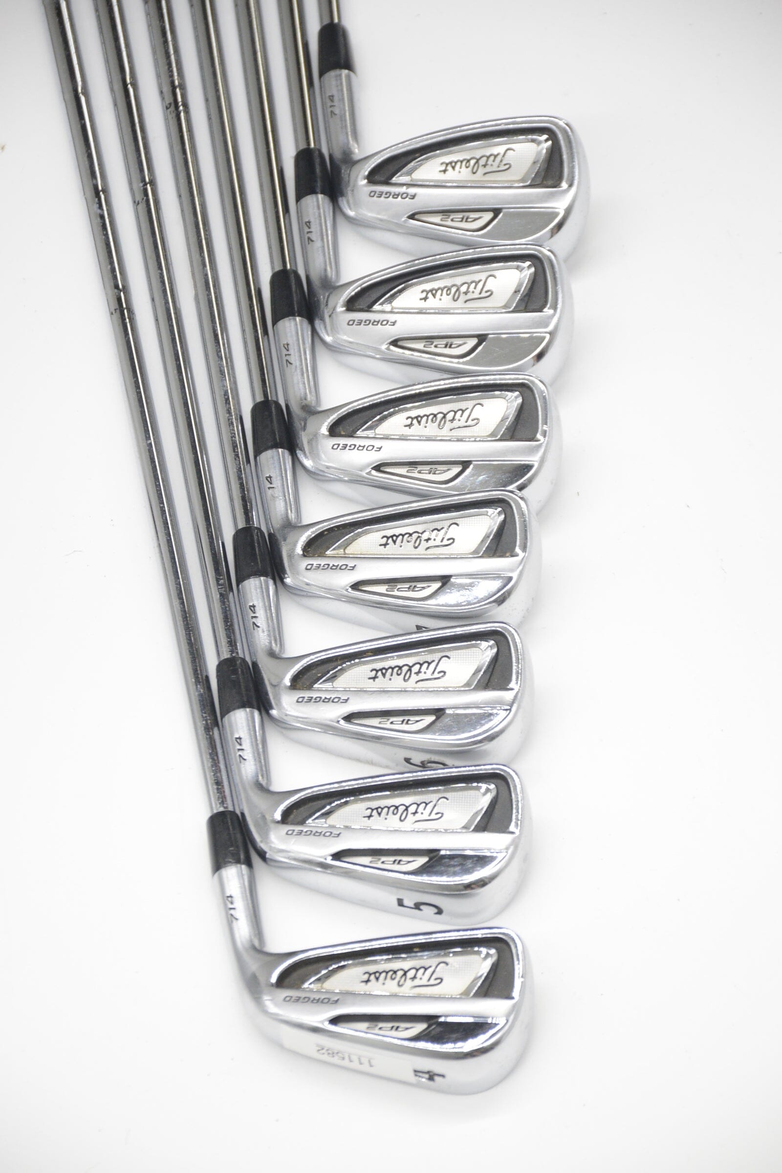 Titleist 712 AP2 Forged 4-PW Iron Set S Flex Std Length Golf Clubs GolfRoots