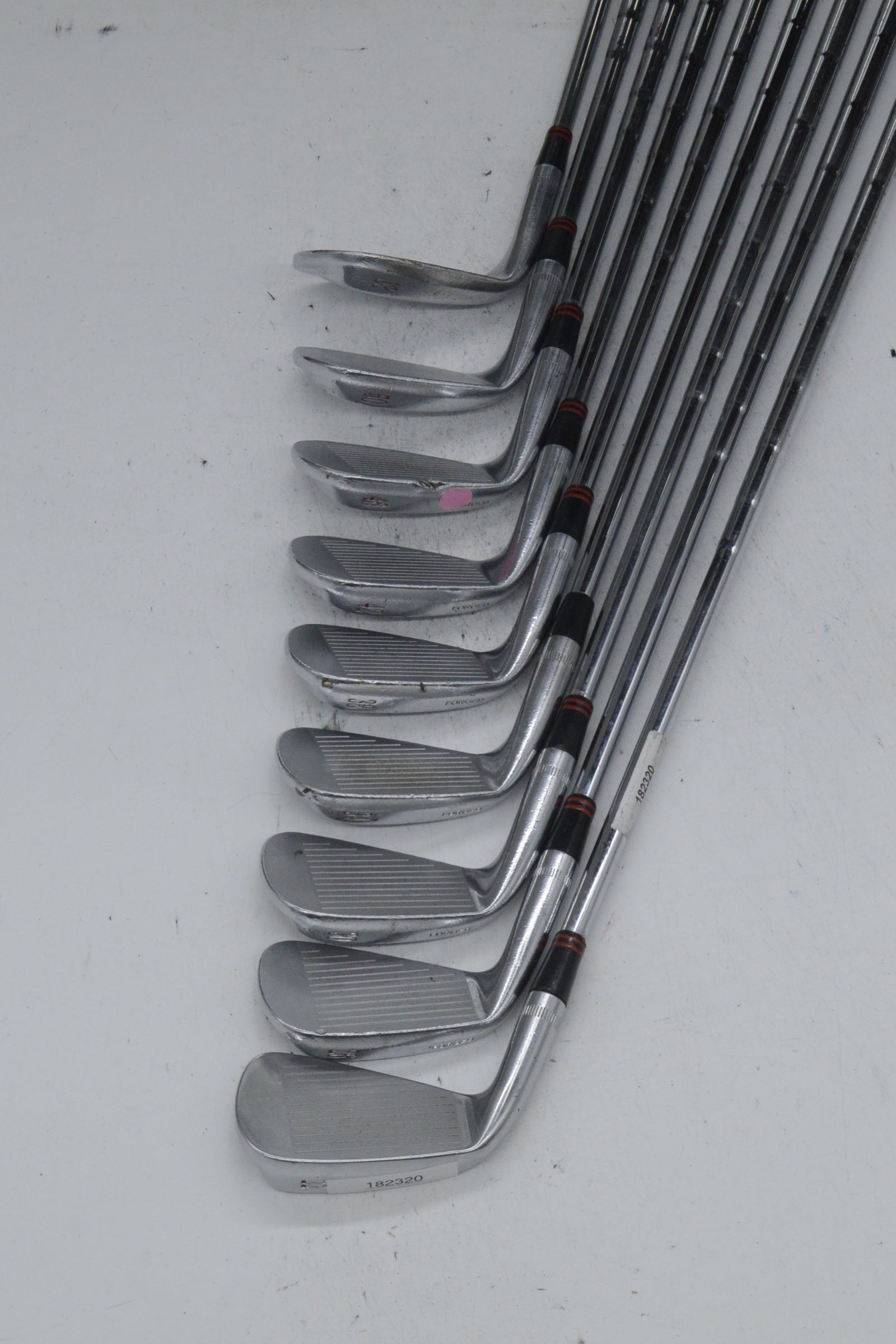 *Dented* Ben Hogan Forged 4-GW, LW Iron Set S Flex +0.75"