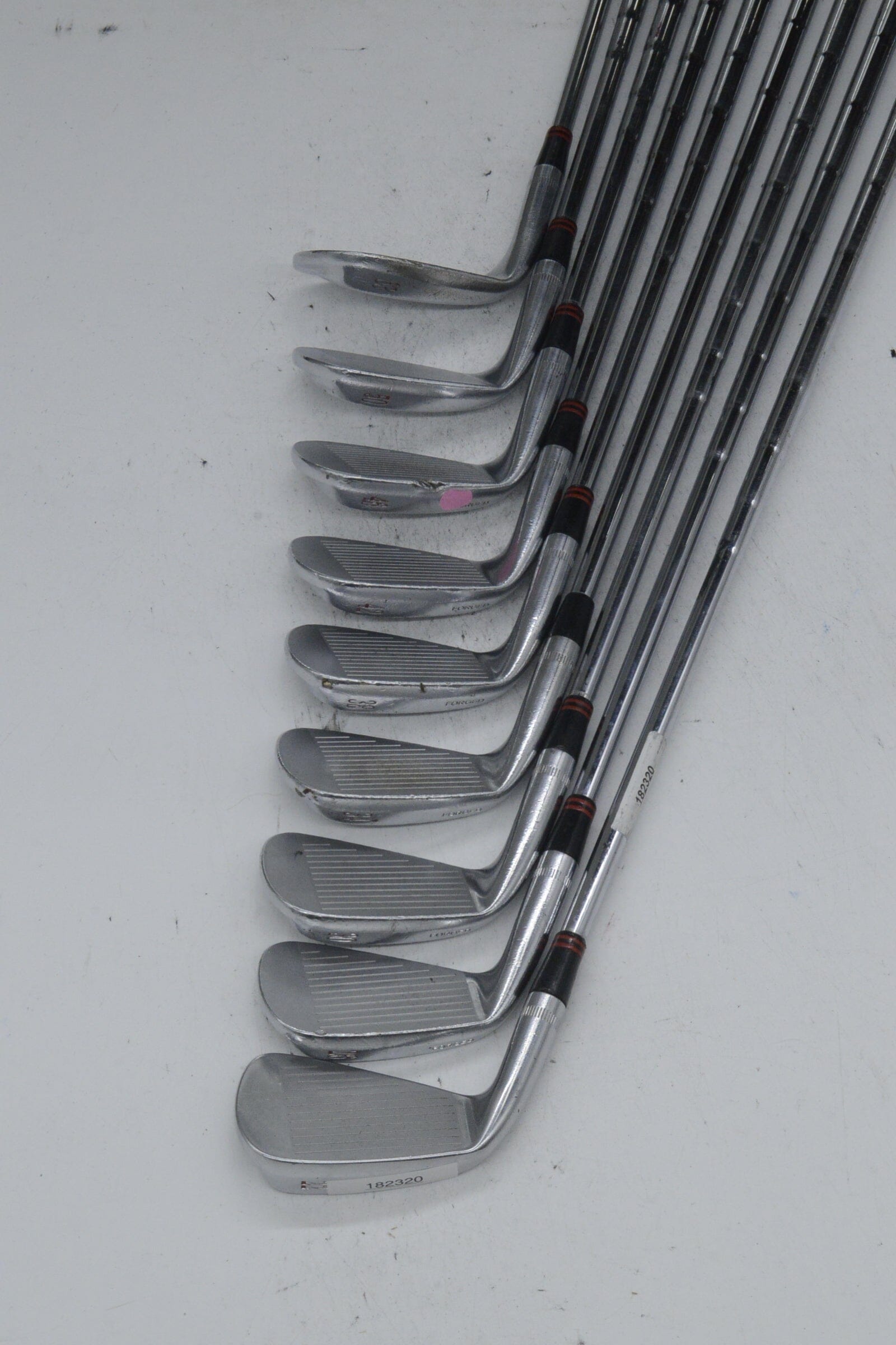 *Dented* Ben Hogan Forged 4-GW, LW Iron Set S Flex +0.75" Golf Clubs GolfRoots