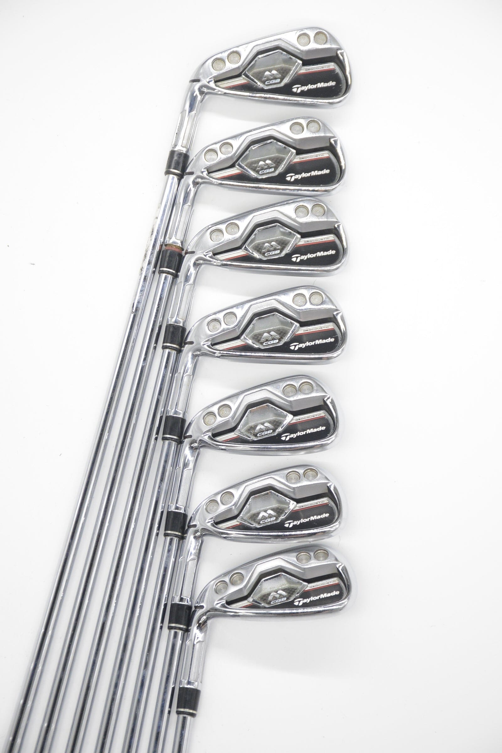 Lefty TaylorMade M CGB 4-PW Iron Set R Flex +0.5" Golf Clubs GolfRoots