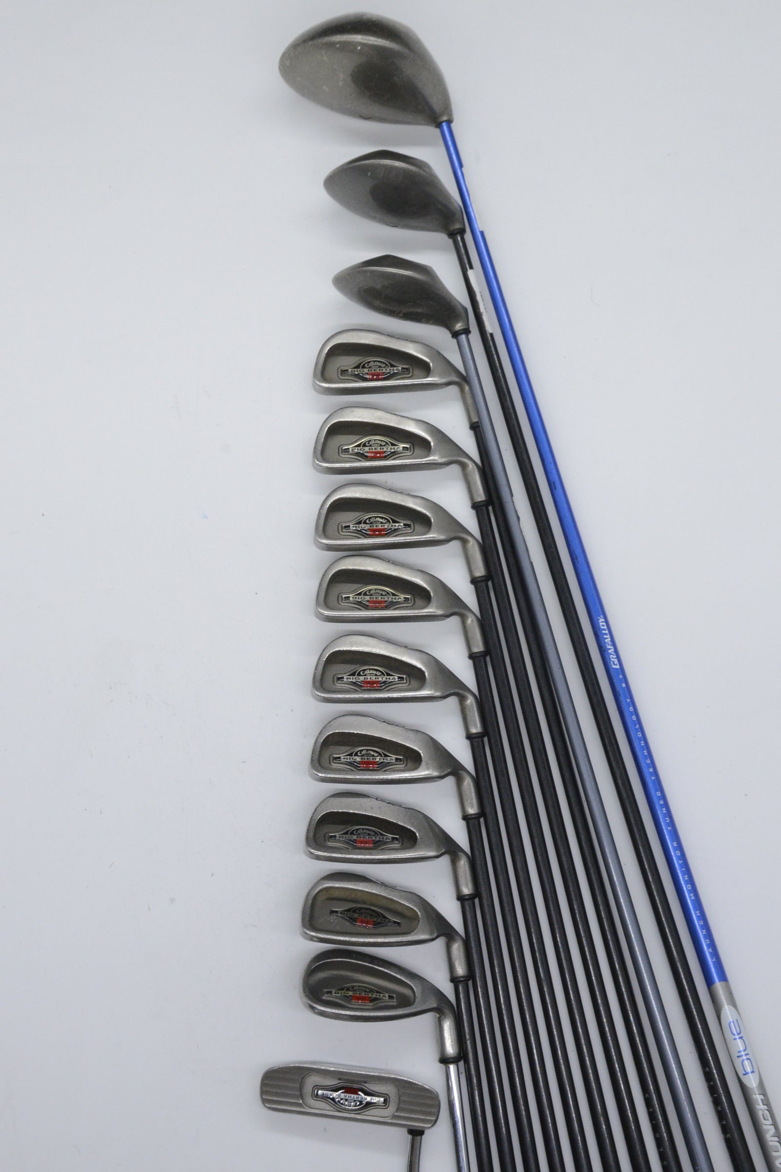 Callaway Big Bertha 1996 Mixed Full Set R Flex -0.5"