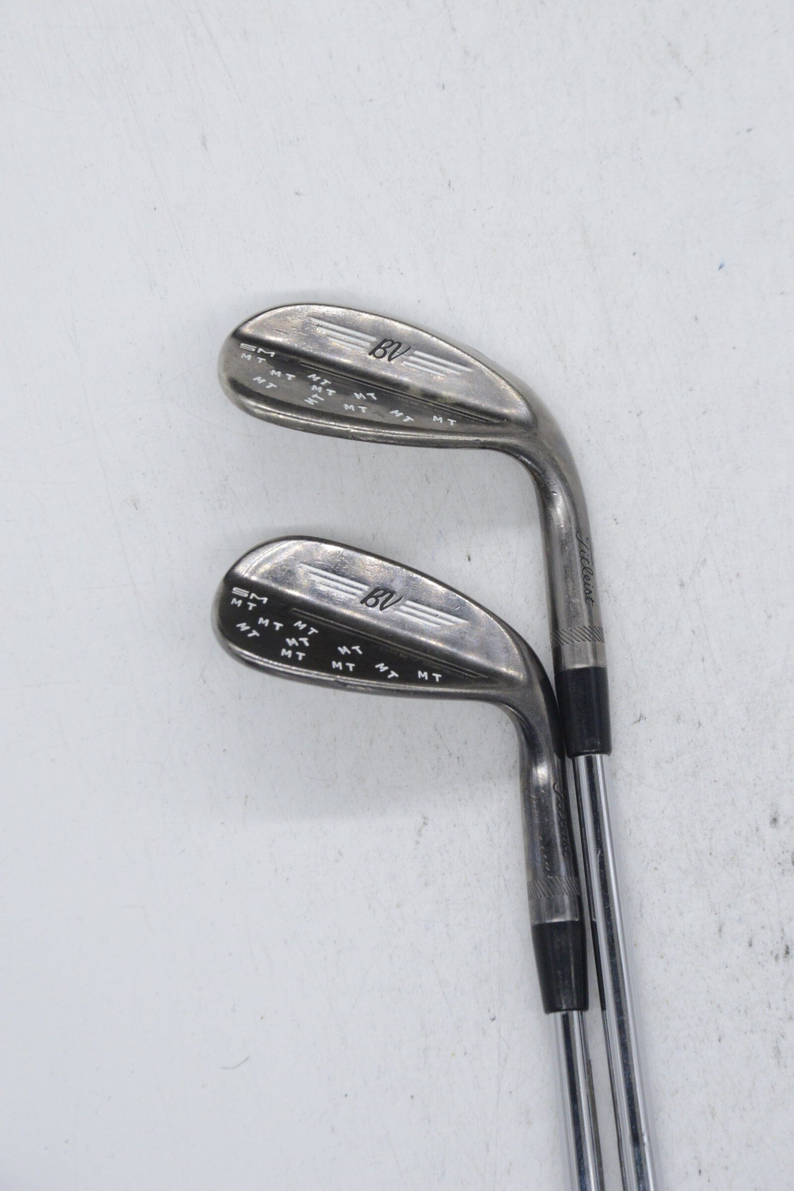 Titleist Vokey SM9 Brushed Steel 50 & 54 Degree Wedge Set X Flex Golf Clubs GolfRoots