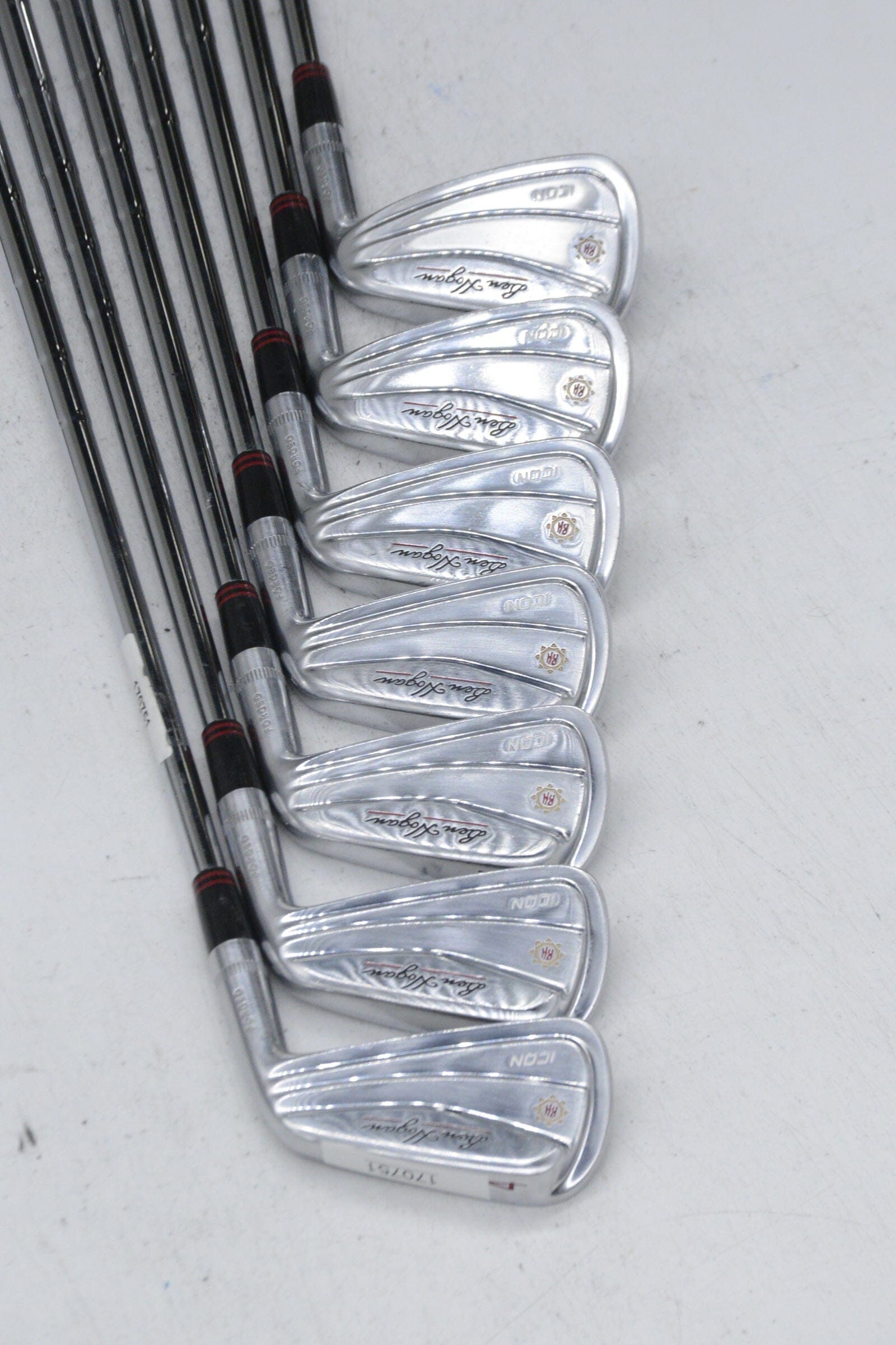 Ben Hogan Icon 4-PW Iron Set S Flex +0.25" Golf Clubs GolfRoots