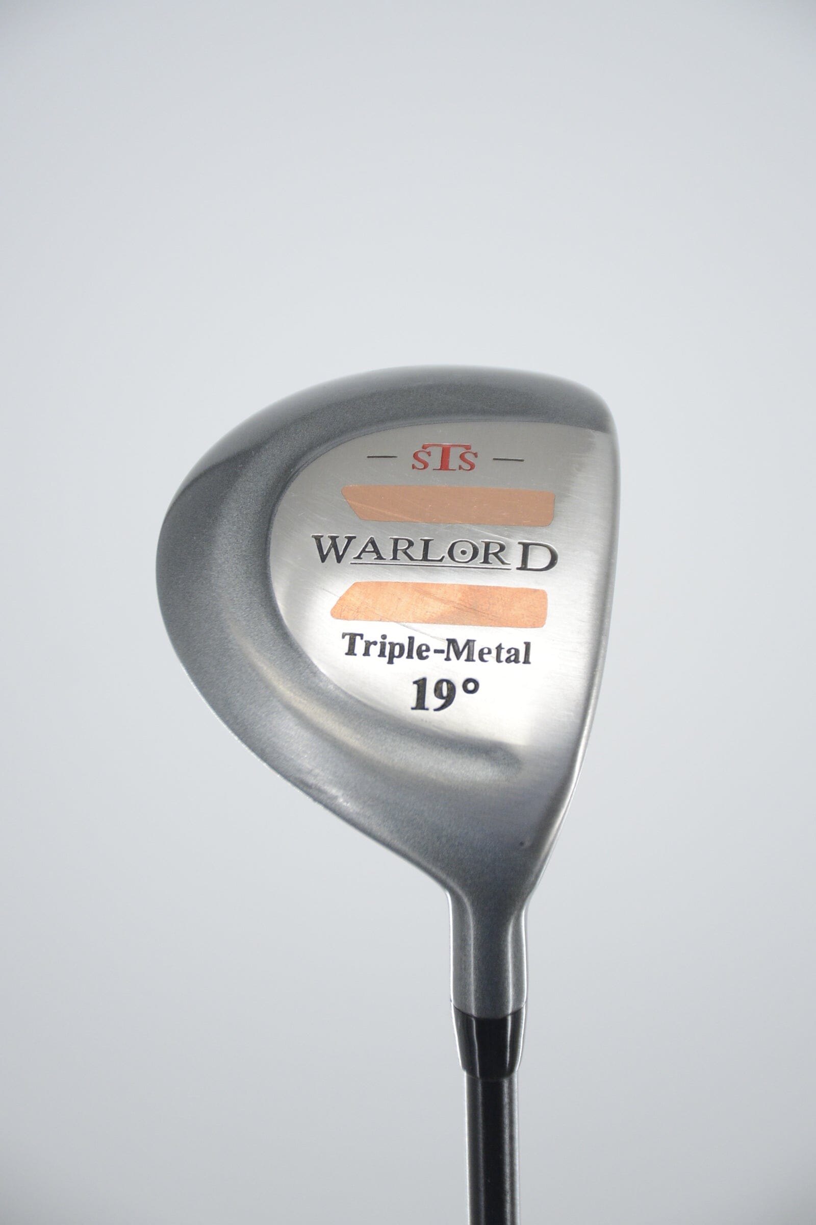 Warlord Triple Metal 19 Degree Wood R Flex 40.75" Golf Clubs GolfRoots