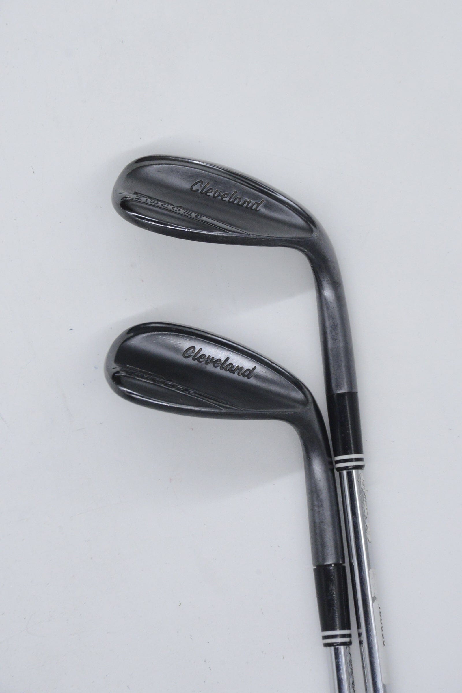 Cleveland RTX Zipcore Black Satin 54 & 58 Degree Wedge Set Wedge Flex Golf Clubs GolfRoots