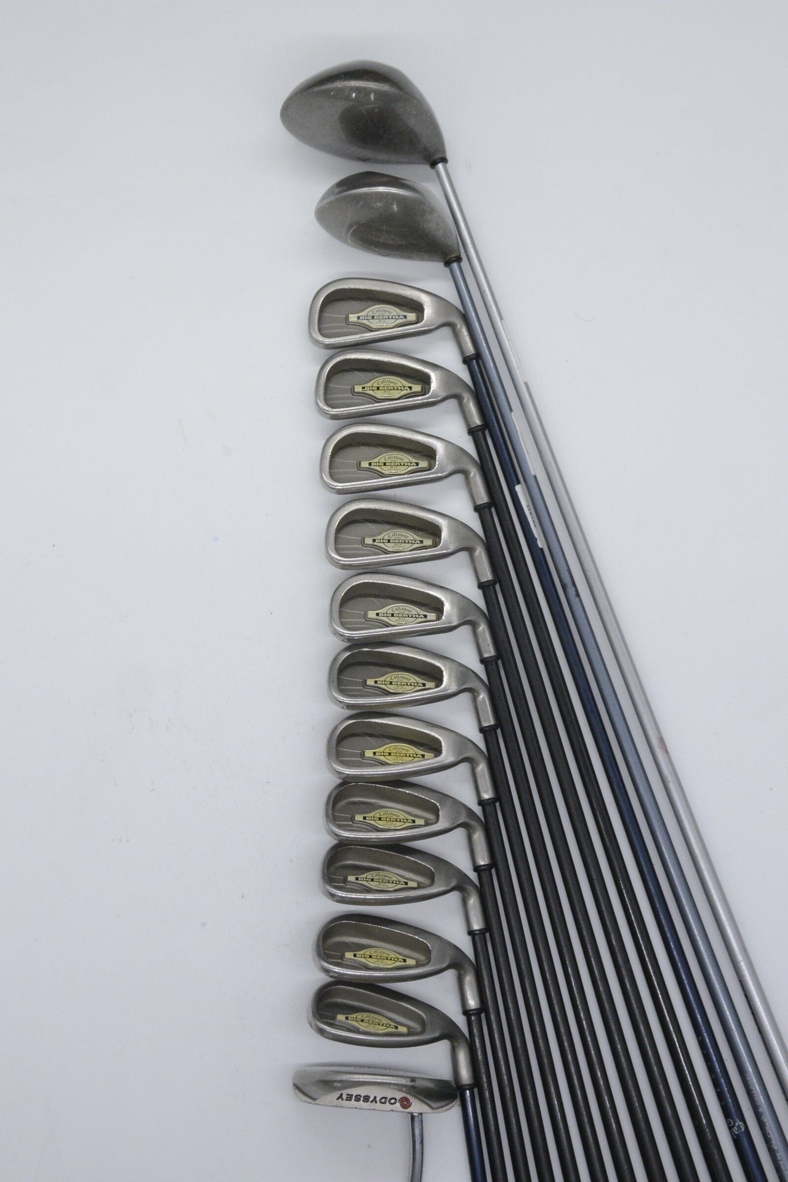 Callaway Big Bertha X-12 Mixed Full Set S Flex -0.5" Golf Clubs GolfRoots