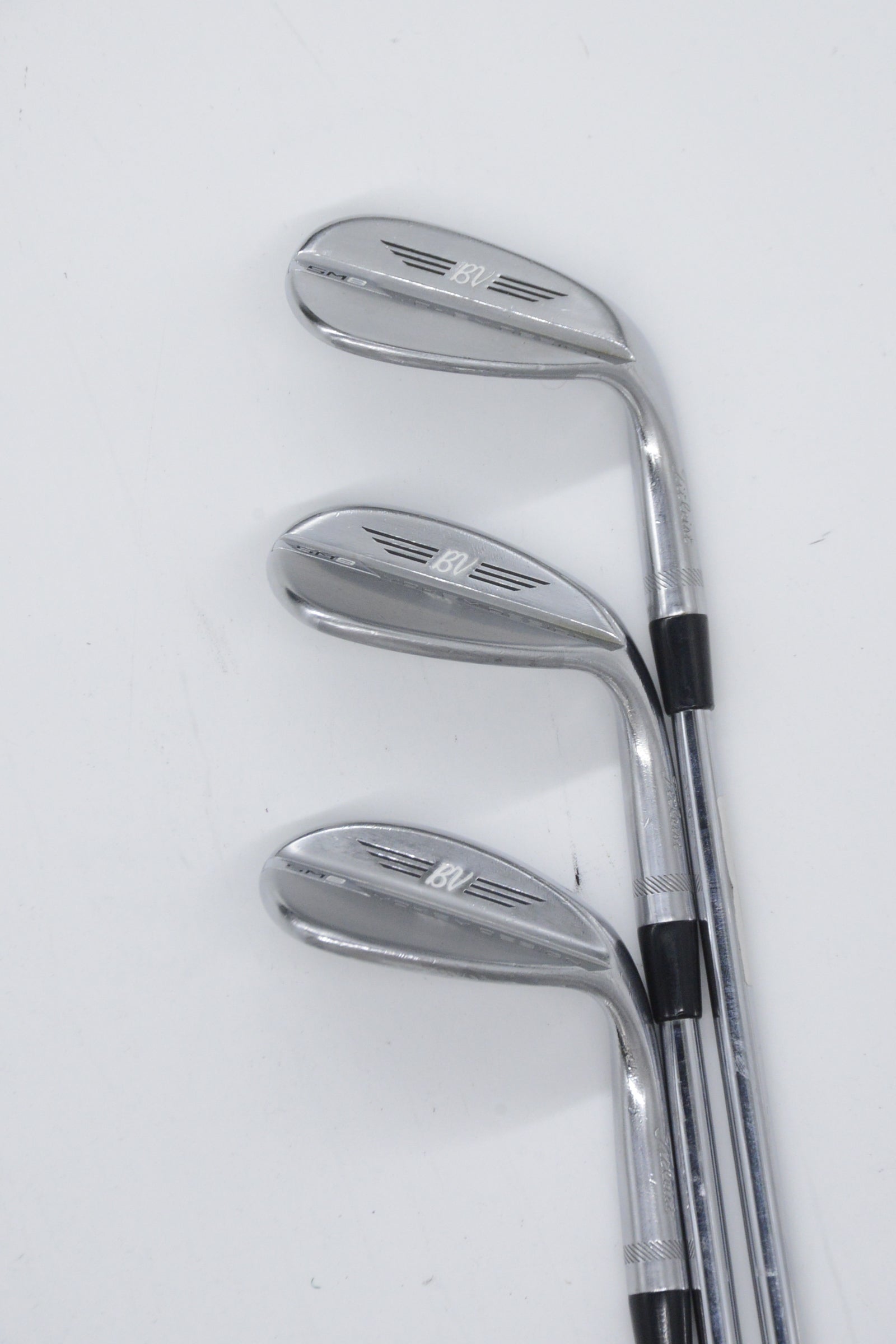 Titleist Vokey SM8 Tour Chrome 52, 56, 60 Degree Wedge Set Wedge Flex